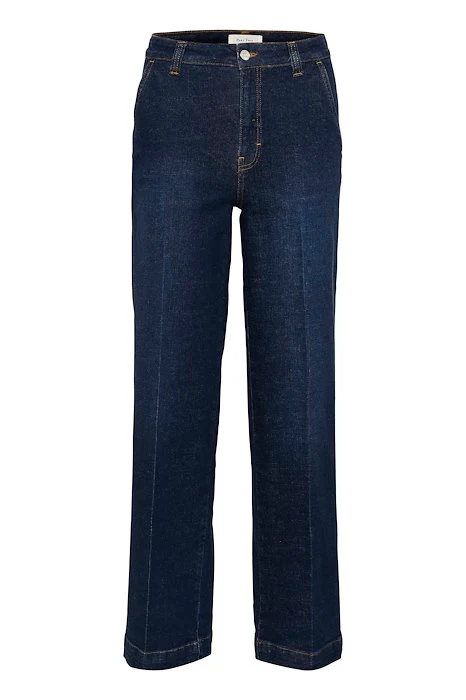 Part Two Naisten Farkut, GIANNIPW JE Dark Vintage Denim