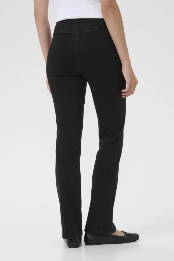 Part Two naisten farkut, NIKELASPW Black - Image 2