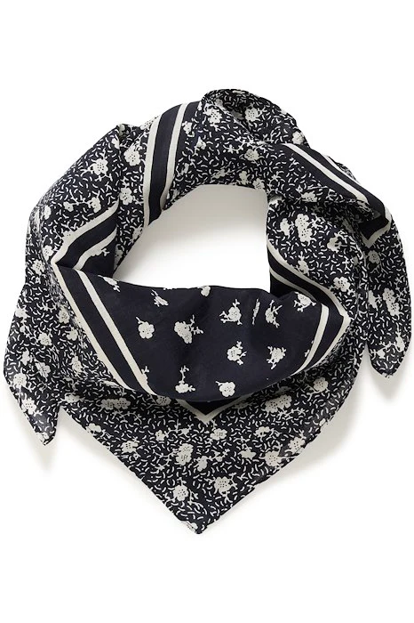 Part Two Naisten Huivi, PHIPW SC Dark Navy Fragile Print