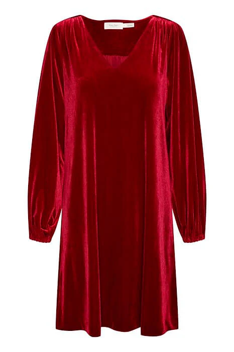Part Two naisten mekko, MADI DRESS Rhythmic Red