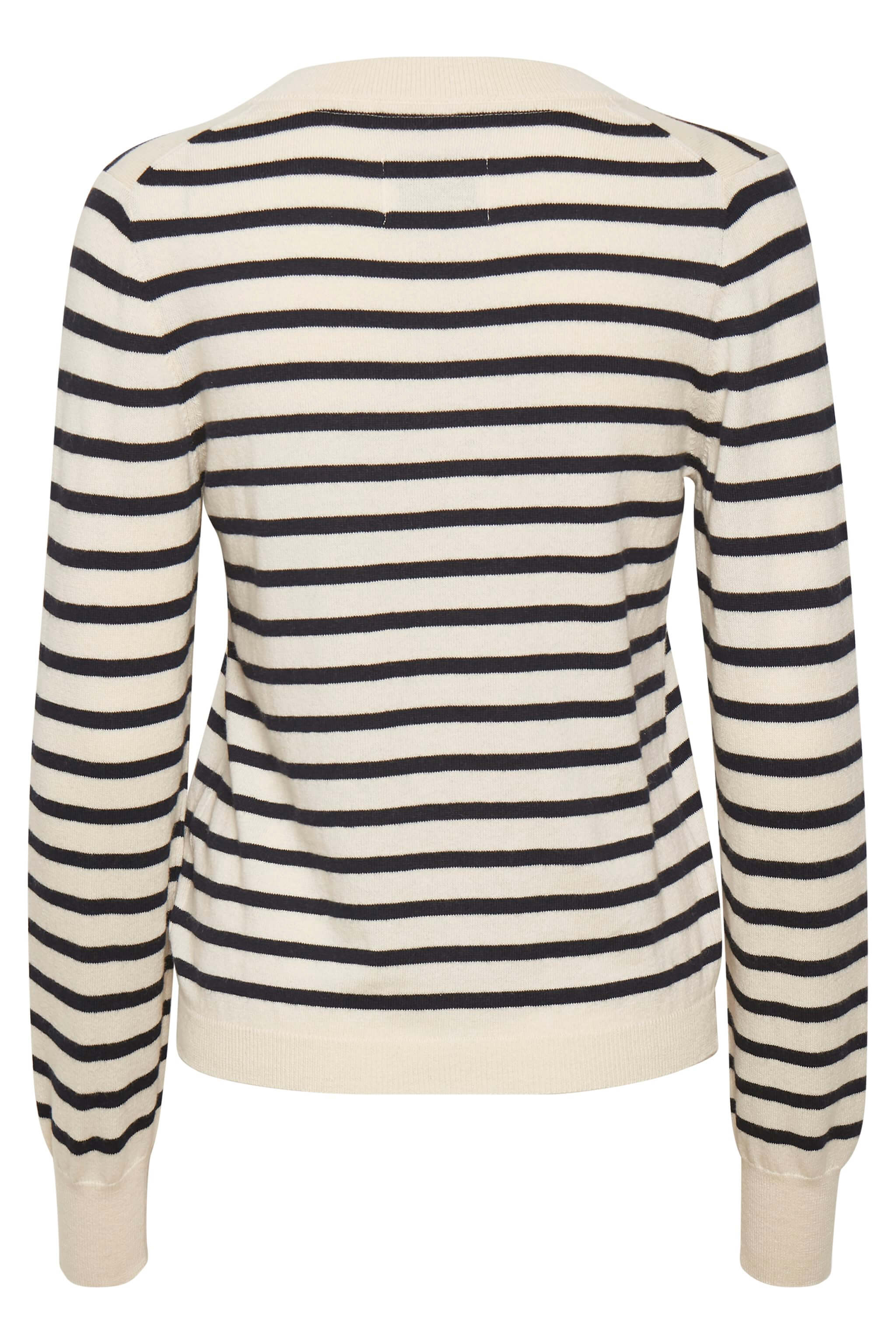 Part Two Naisten Neule, GERTIEPW Stripe, Navy - Image 4