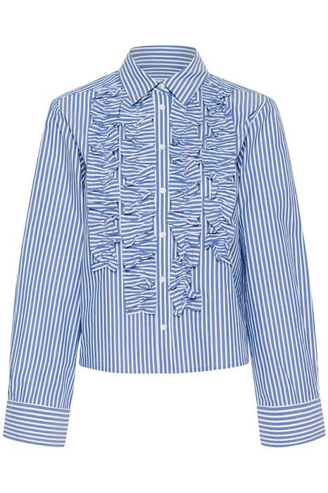 Part Two naisten paita PRANVERAPW SH Amparo Blue Stripe - Image 2