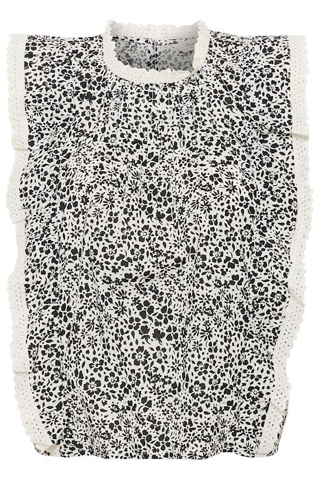 Part Two naisten paita, THEANAPW TO Black Mini Flower