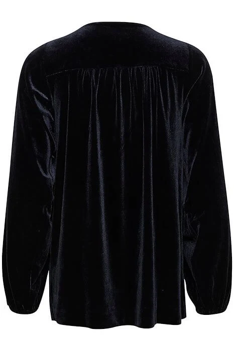 Part Two Naisten Pusero, MADIS BLOUSE Dark Navy - Image 2