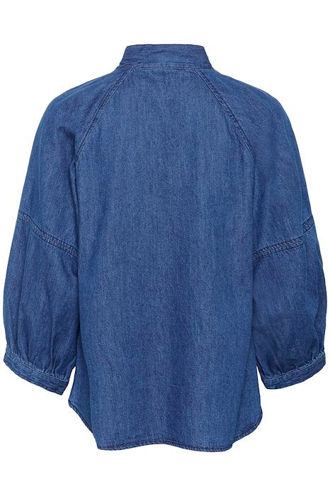 Part Two naisten pusero, SASSIPW SH Medium Dark Blue Den - Image 2