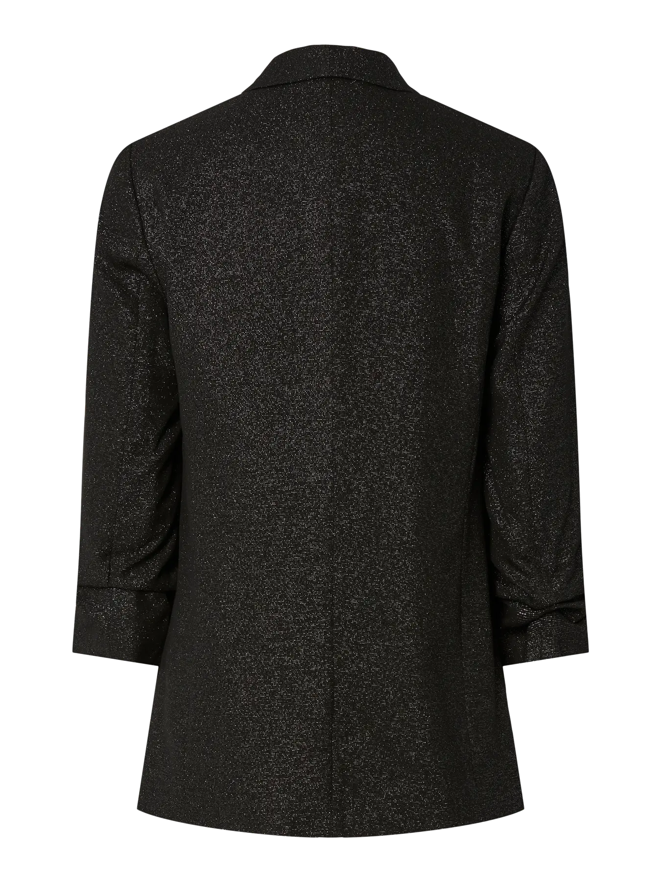 Pieces naisten bleiseri PCBOSELLA 3/4 GLITTER BLAZER NOOS, Black silver - Image 2