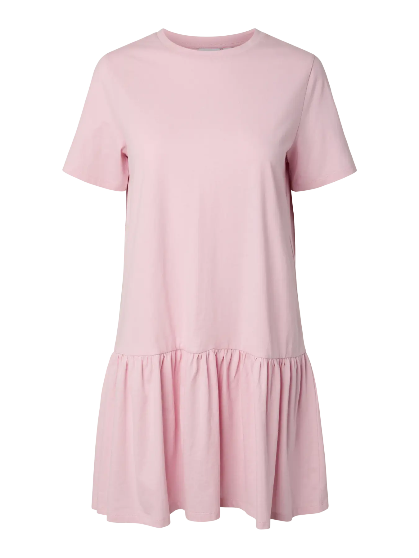 Pieces mekko PCDISSO SS O-Neck Dress, Vaaleanpunainen - Image 3