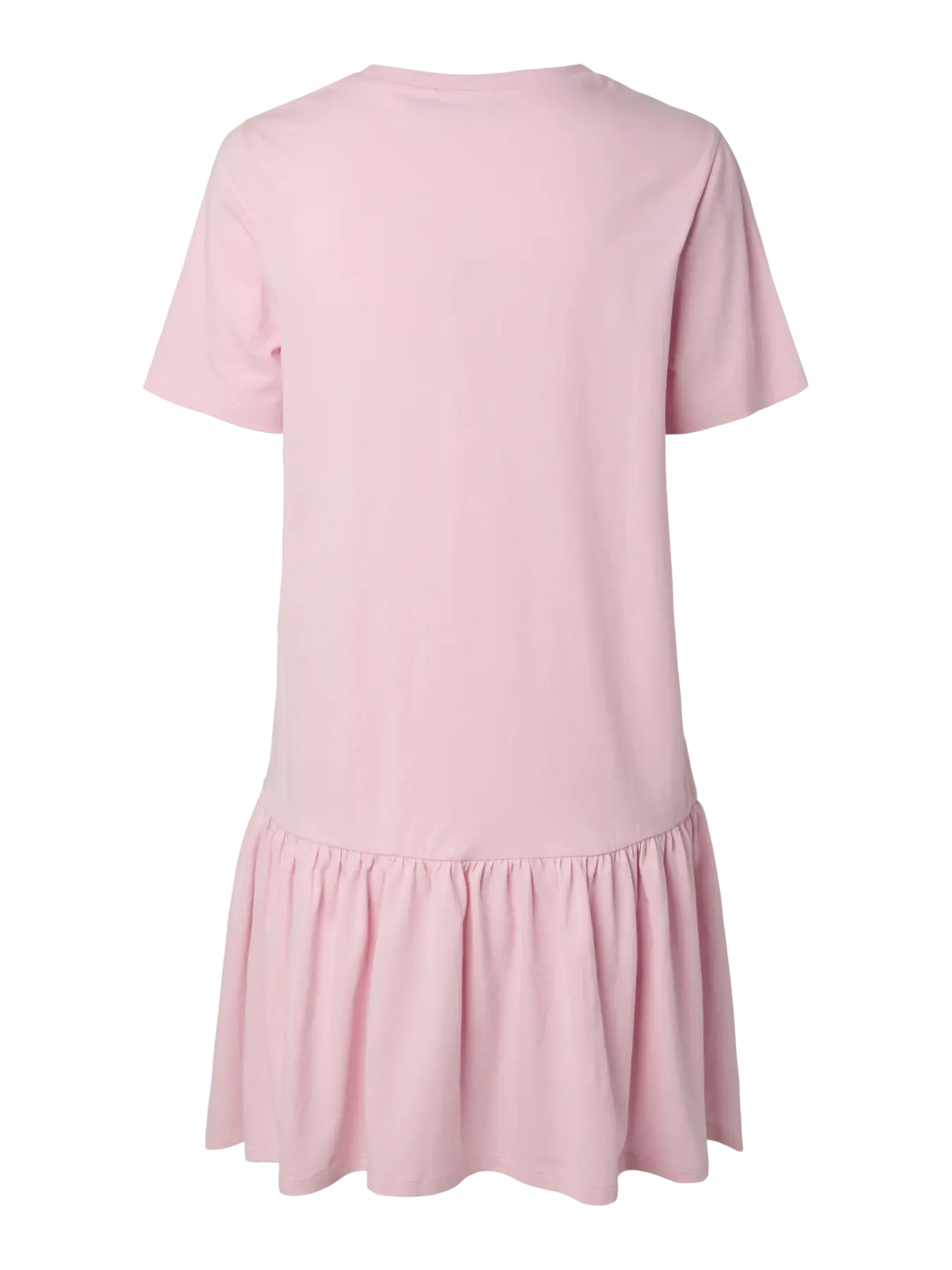 Pieces mekko PCDISSO SS O-Neck Dress, Vaaleanpunainen - Image 4
