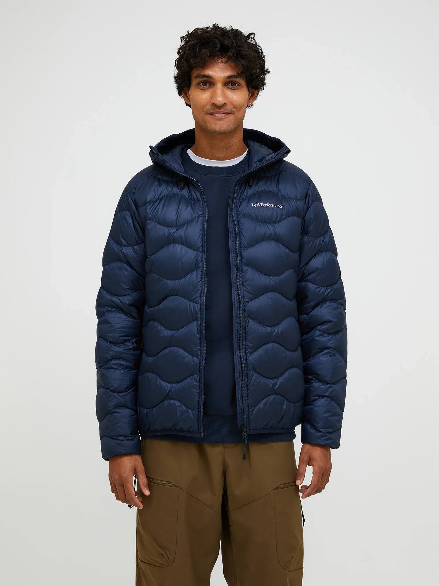 Peak Performance Miesten Kevytuntuvatakki, M HELIUM DOWN HOOD JACKET Tummansininen