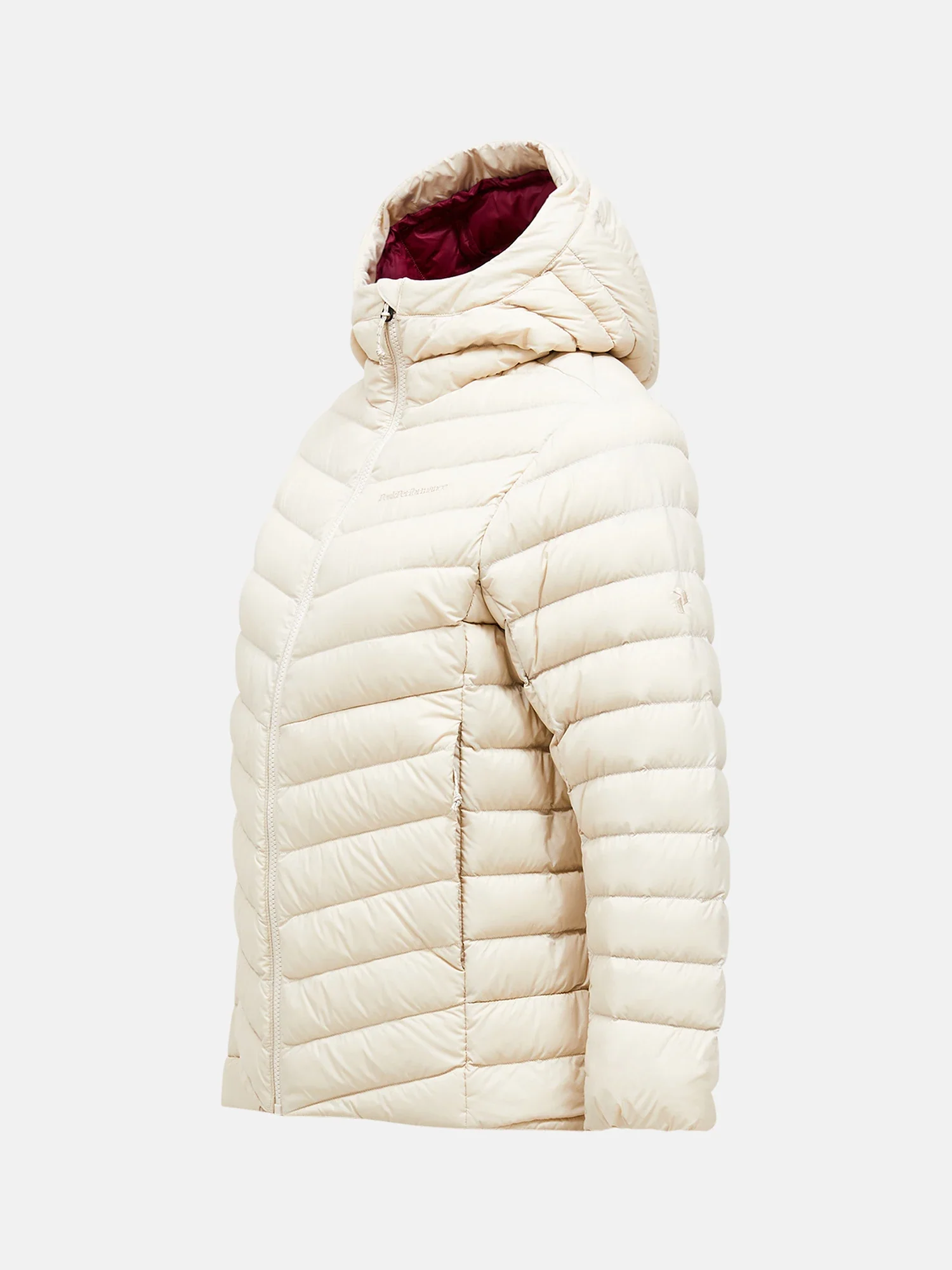 Peak Performance naisten kevytuntuvatakki, W FROST HOOD JACKET Hiekka - Image 3