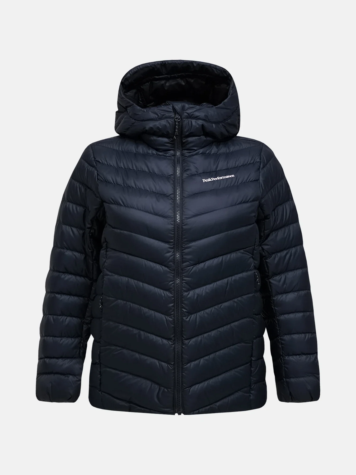 Peak Performance naisten kevytuntuvatakki, W FROST HOOD JACKET Musta - Image 3