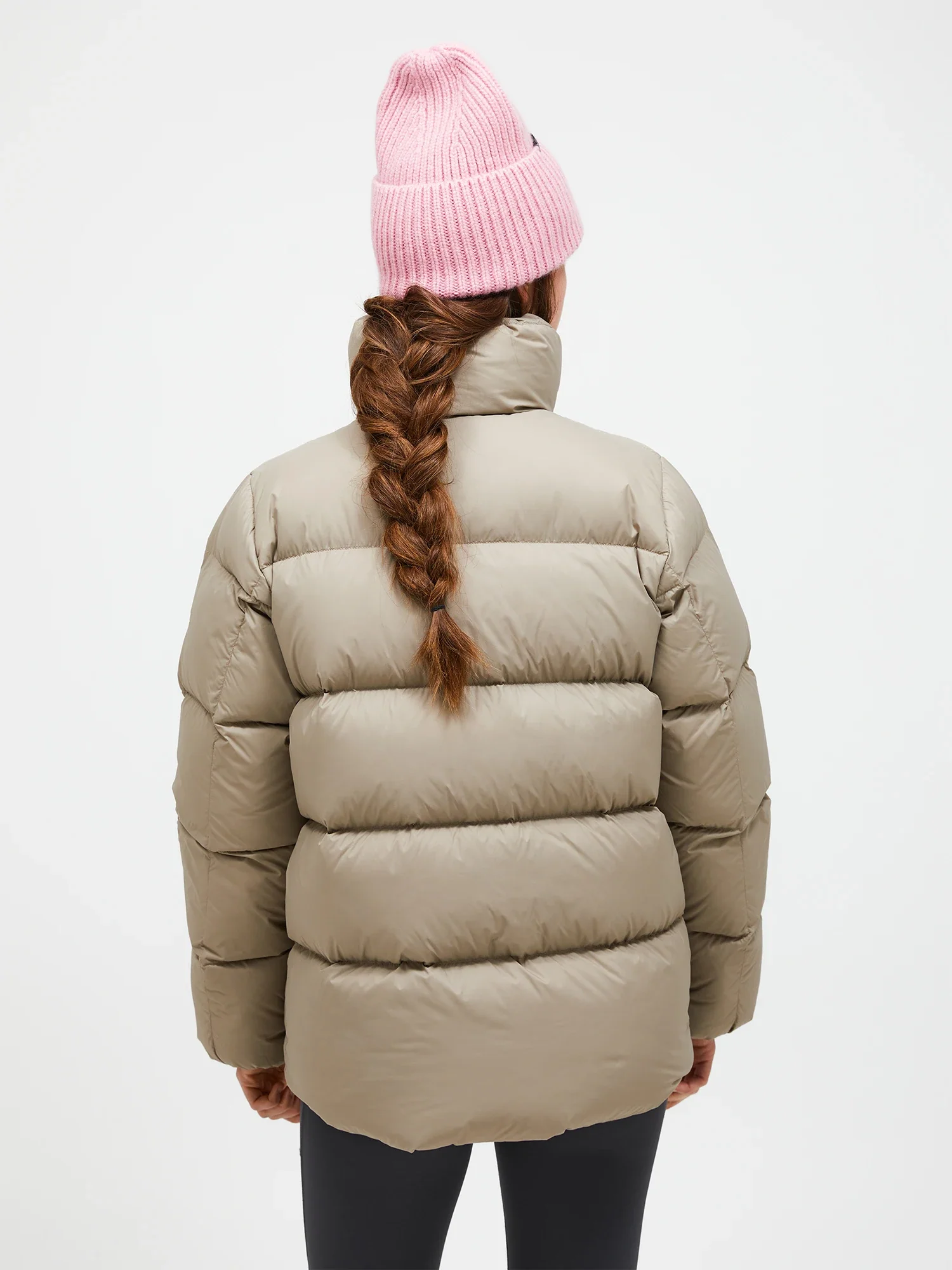 Peak Performance Naisten Takki, W Down Puffer Vaalea Beige - Image 2