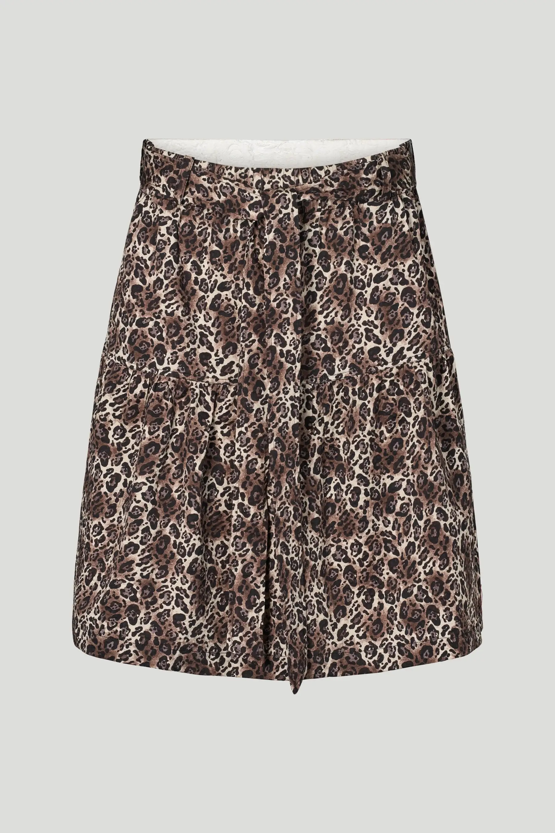 Philosophy Blues Original naisten hame, LANORA SKIRT Ruskea Kuosi - Image 3