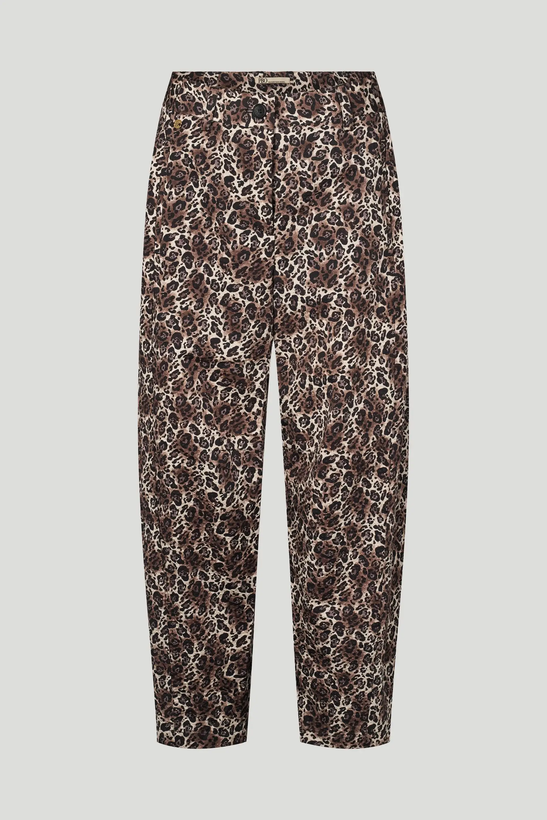 Philosophy Blues Original naisten hosuut, LEOTANA PANTS Ruskea Kuosi - Image 3