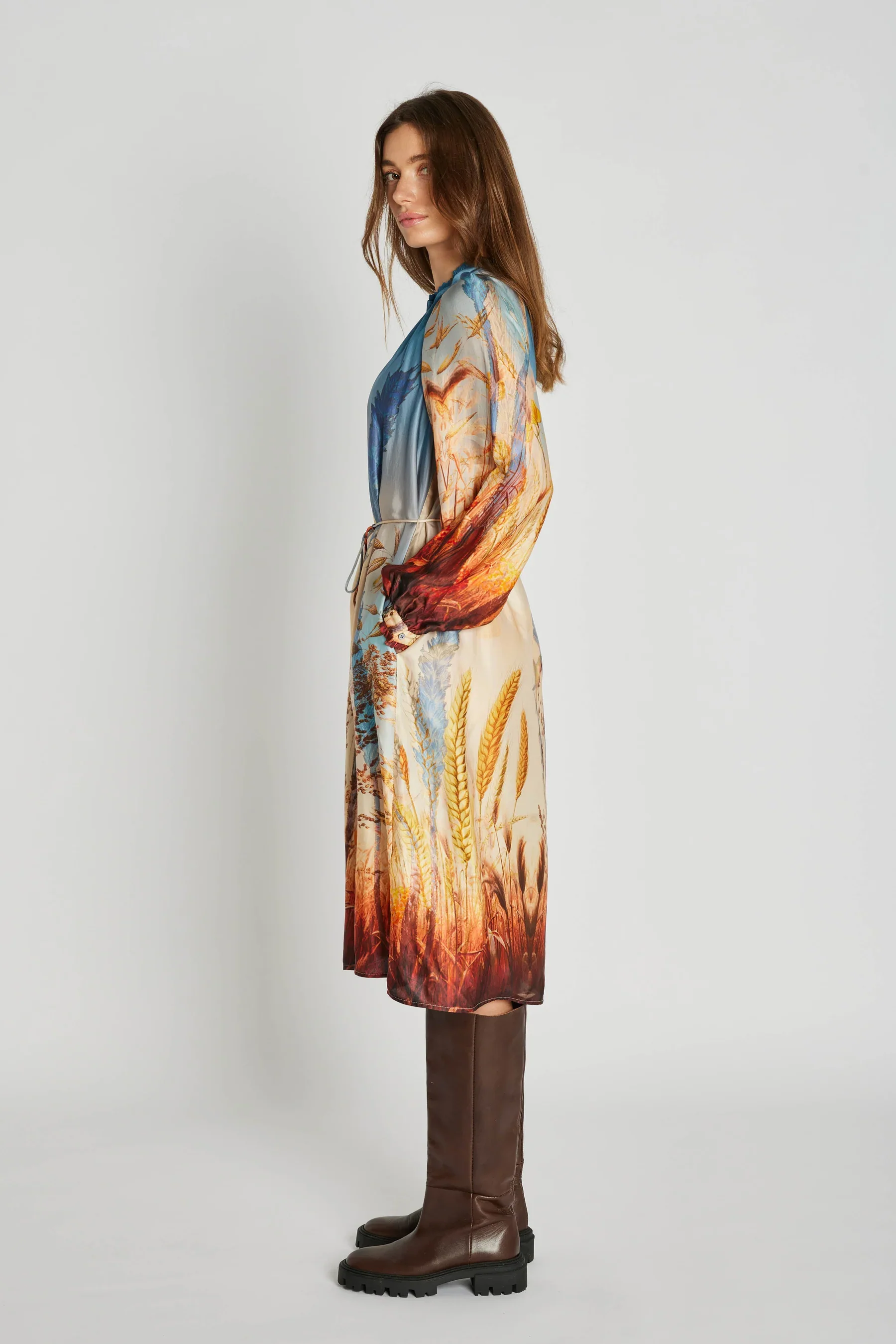 Philosophy Blues Original naisten mekko, CANNON DRESS Monivärinen Kuosi - Image 4