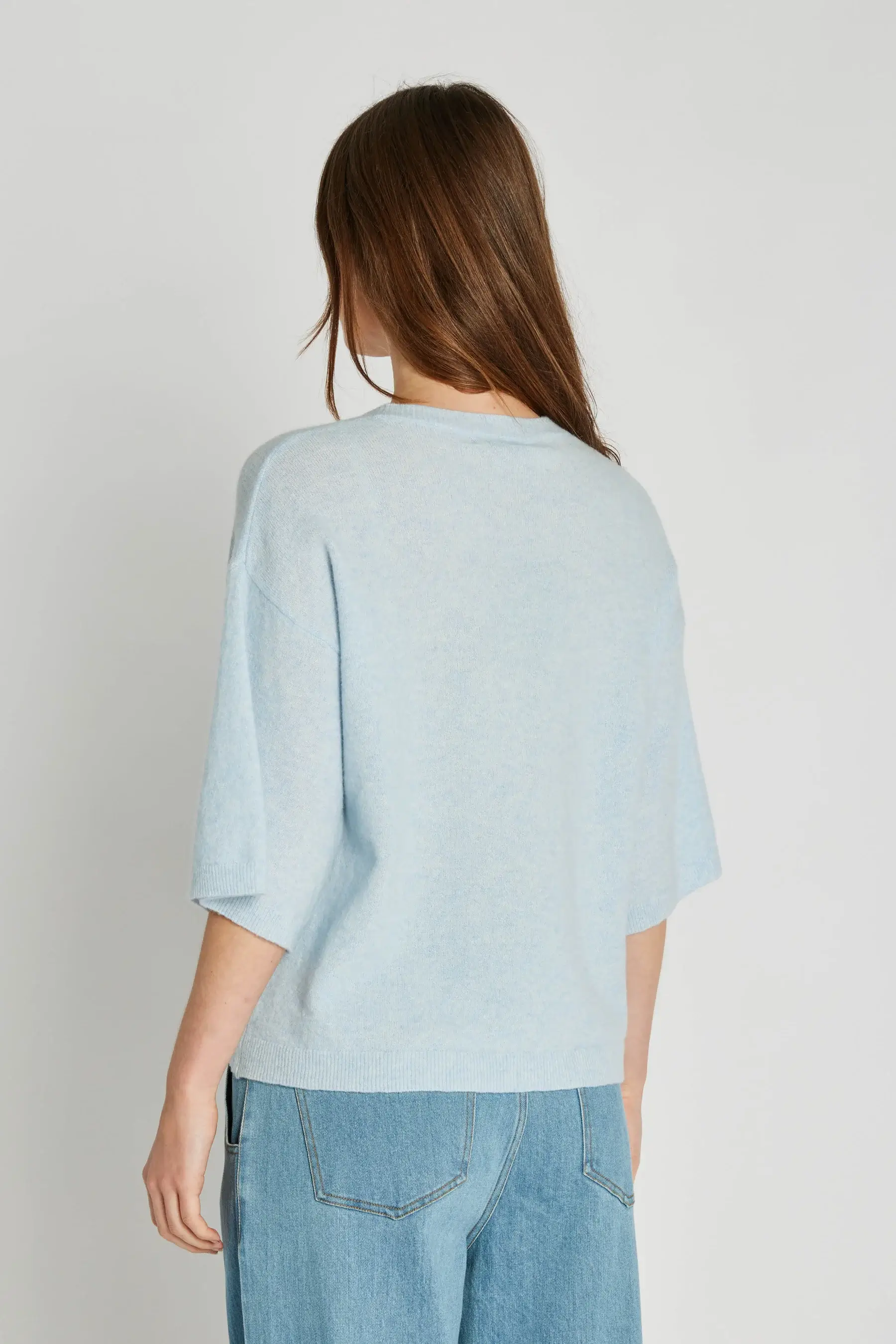 Philosophy Blues Original naisten neulepusero, MONTERO KINT SWEATER Vaaleansininen - Image 2