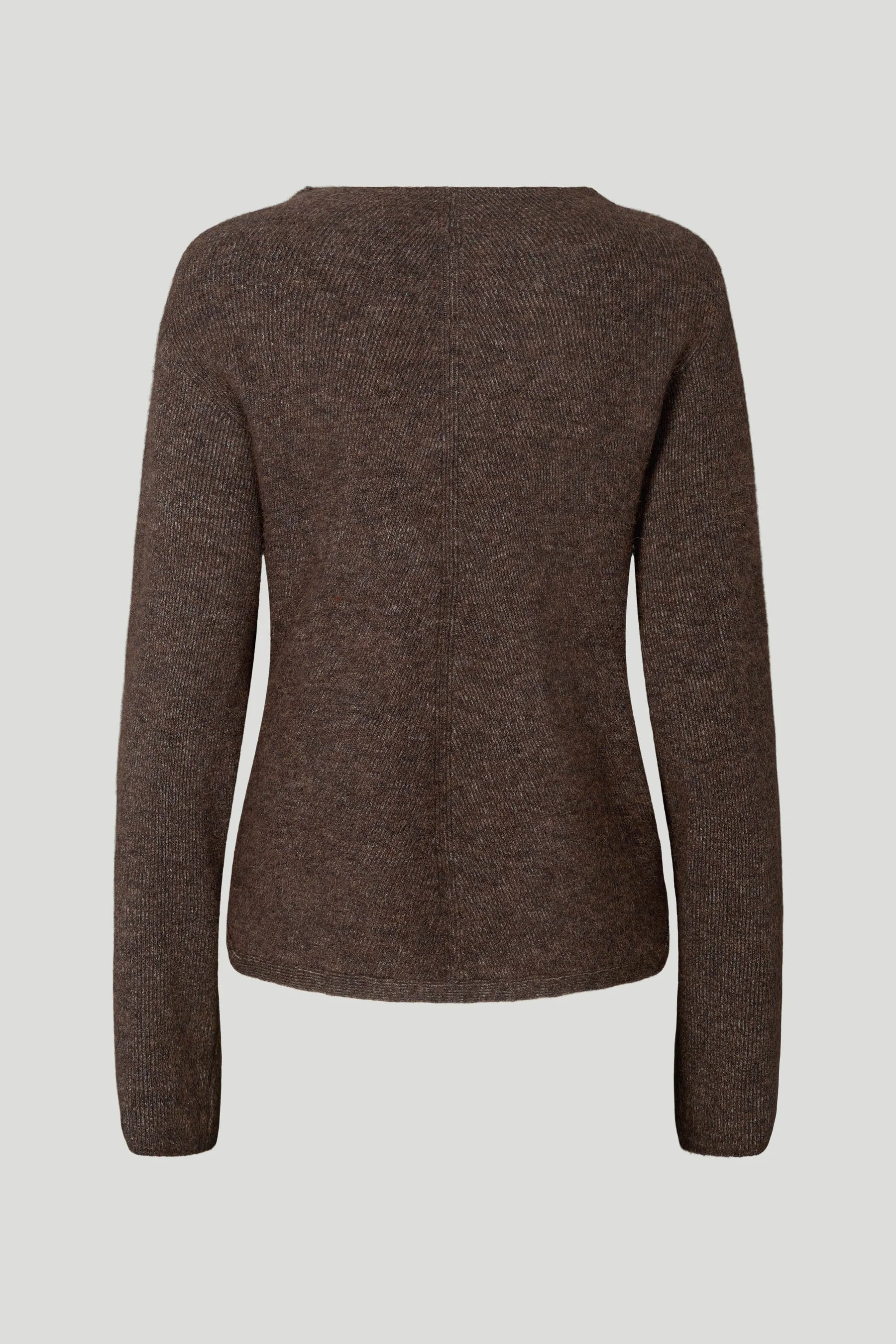Philosophy Blues Original naisten neulepusero, TORNA KNIT Tummanruskea - Image 2