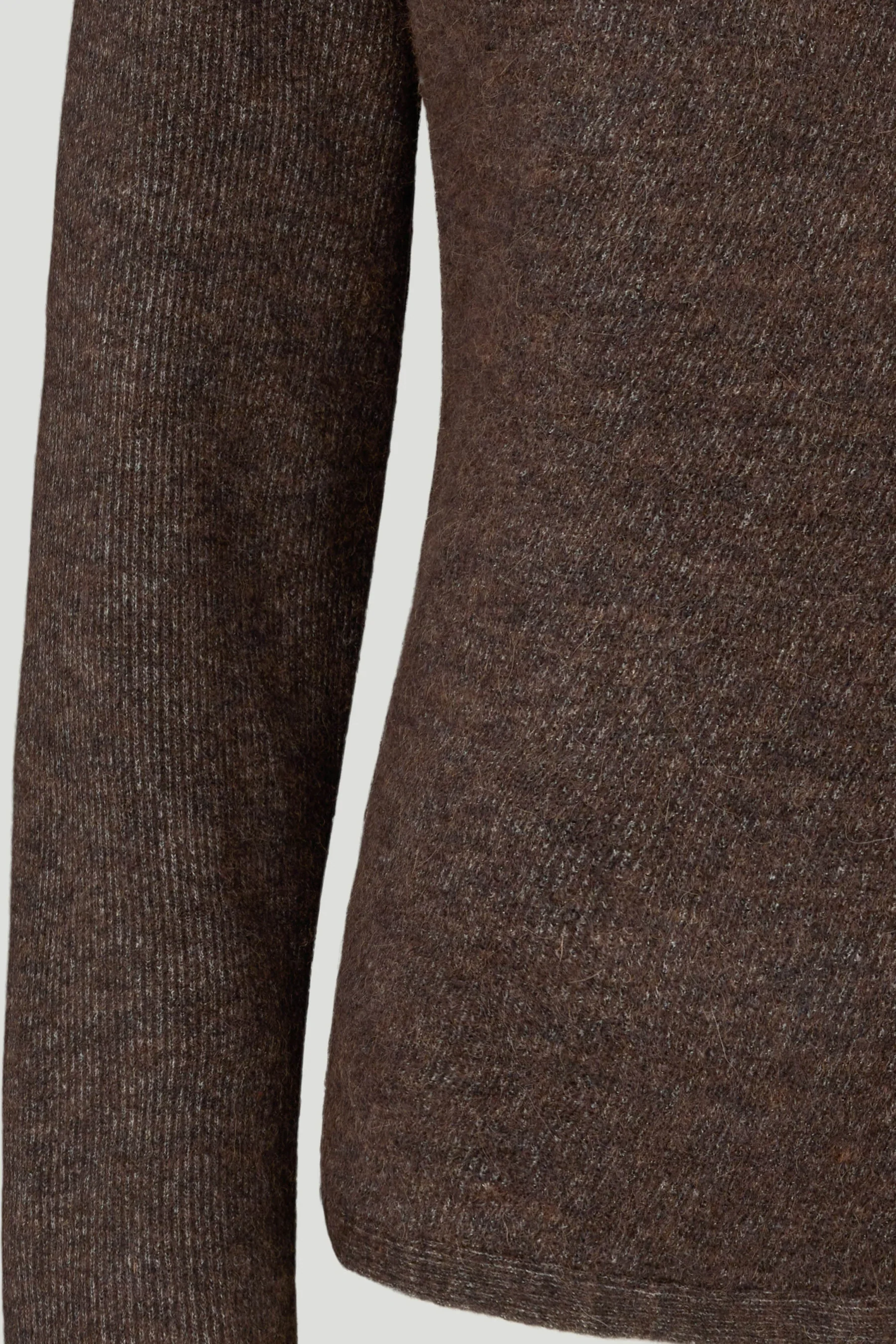 Philosophy Blues Original naisten neulepusero, TORNA KNIT Tummanruskea - Image 4