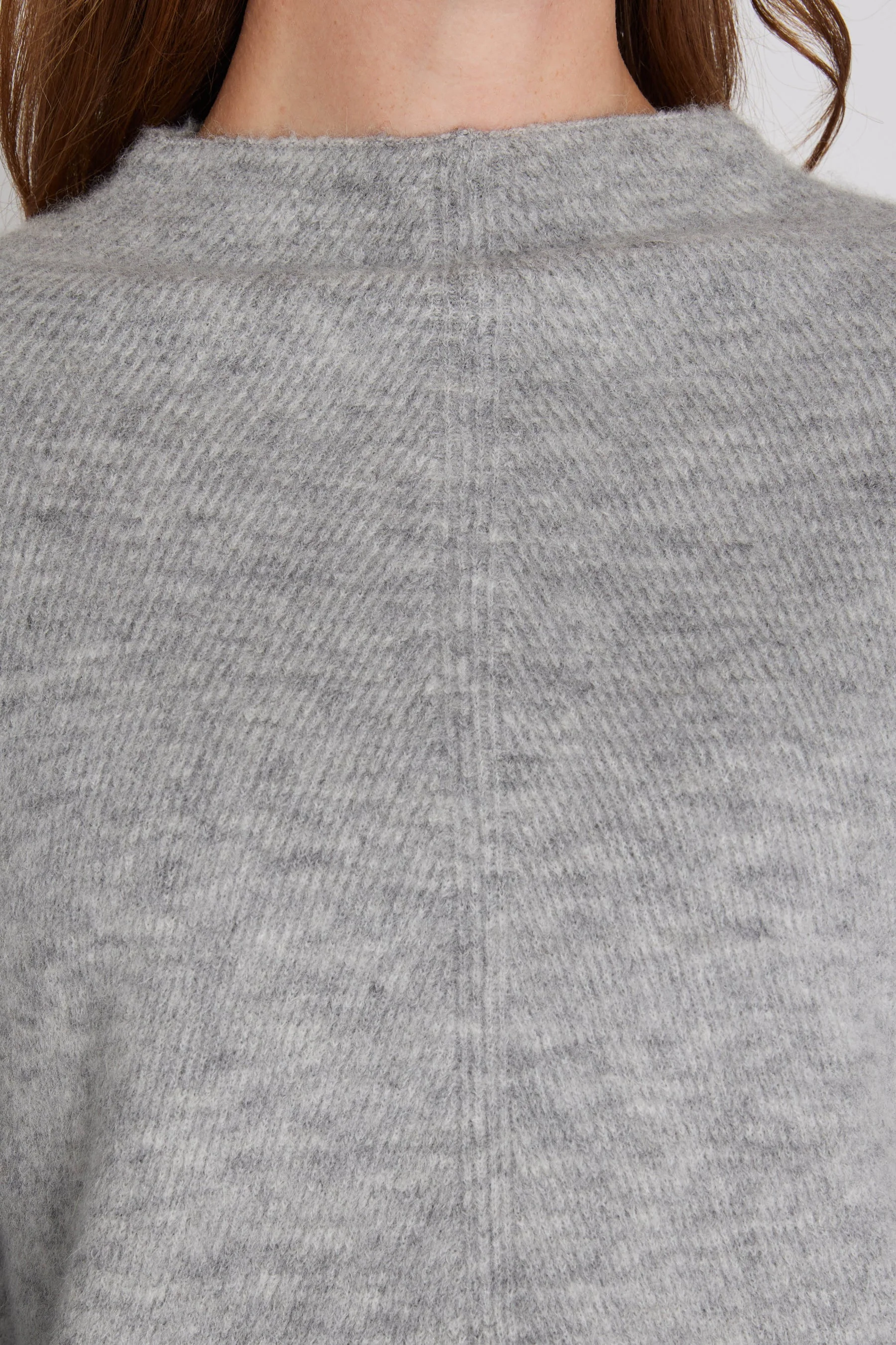 Philosophy Blues Original naisten neulepusero, TORNA KNIT Vaaleanharmaa - Image 4