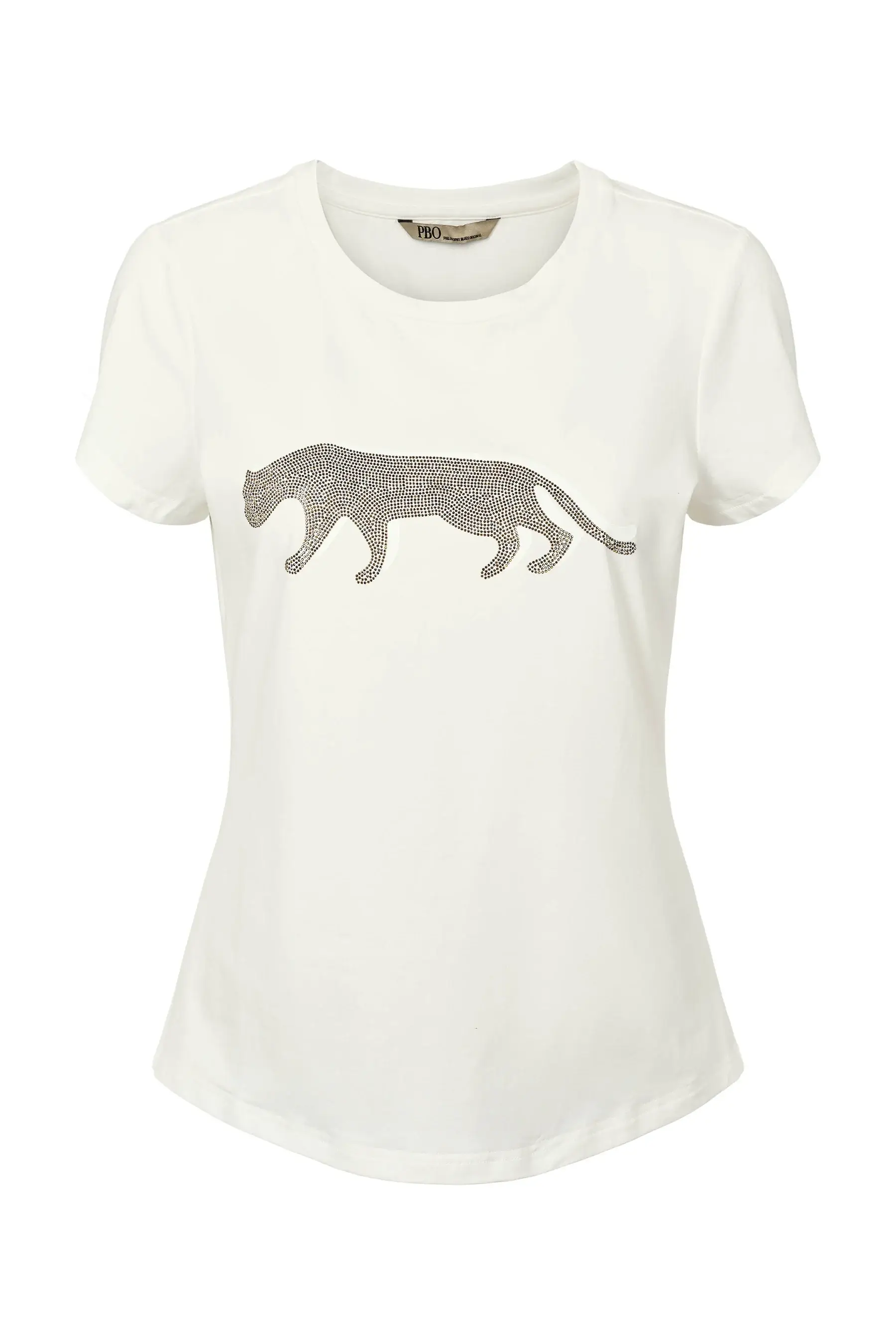 Philosophy Blues Original Naisten T-paita, JAGUAR T-SHIRT Valkoinen - Image 3