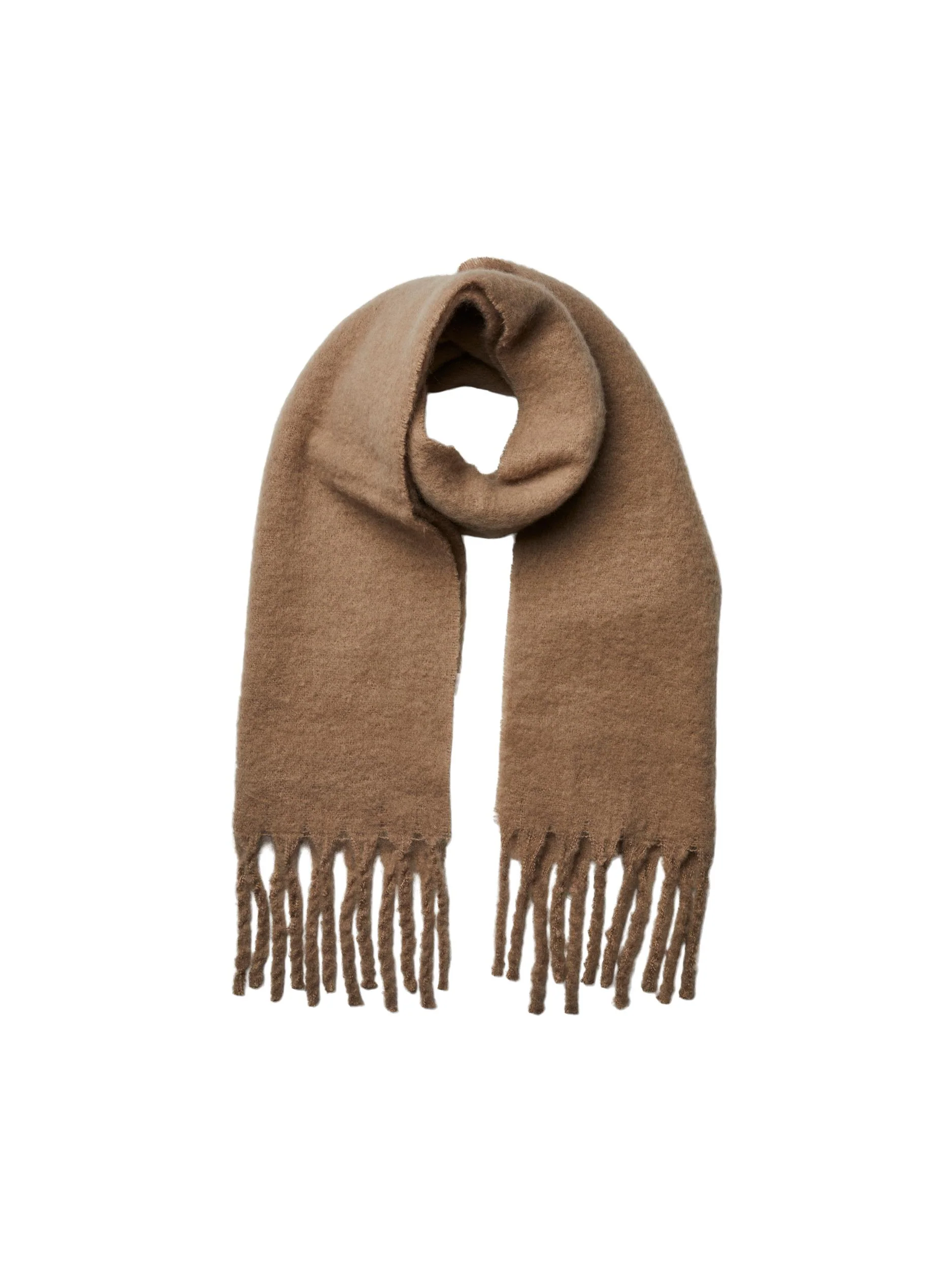 Pieces huivi, PCNIKITA LONG SCARF Kameli