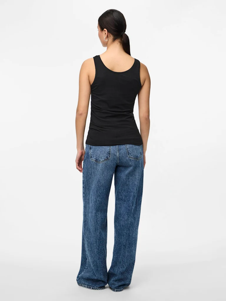 Pieces Naisten Toppi PCSIRENE TANK TOP Black - Image 5