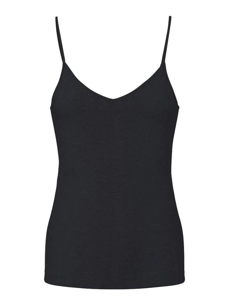 Pieces toppi, PCSIRENE SINGLET  Black - Image 4
