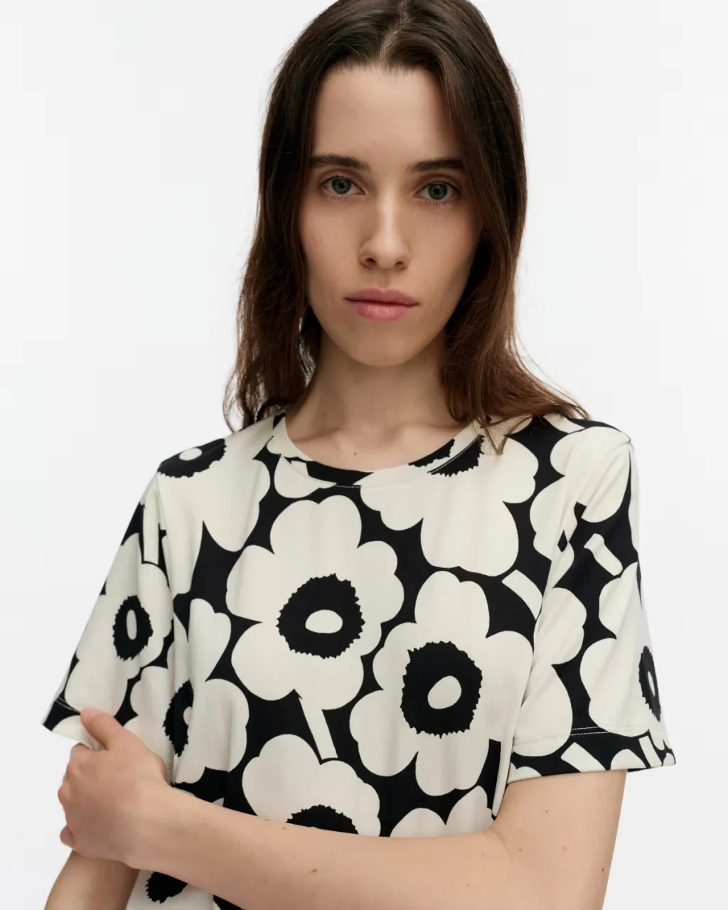 Marimekko mekko Pisteinen Unikko, mustavalkoinen - Image 7