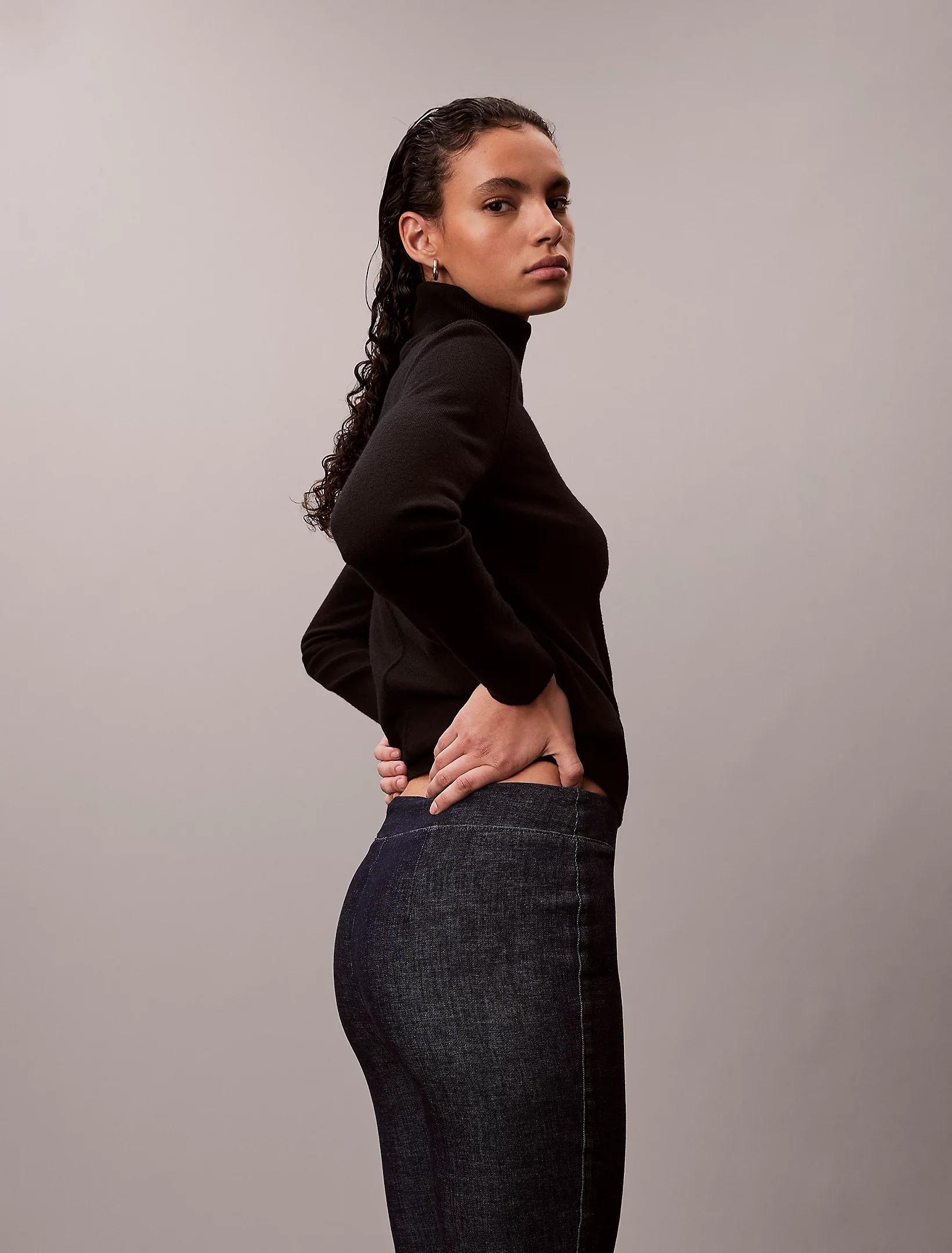 Calvin Klein Jeans naisten leggingsit PULL ON LEGGING CK CLASS, tummansininen - Image 2