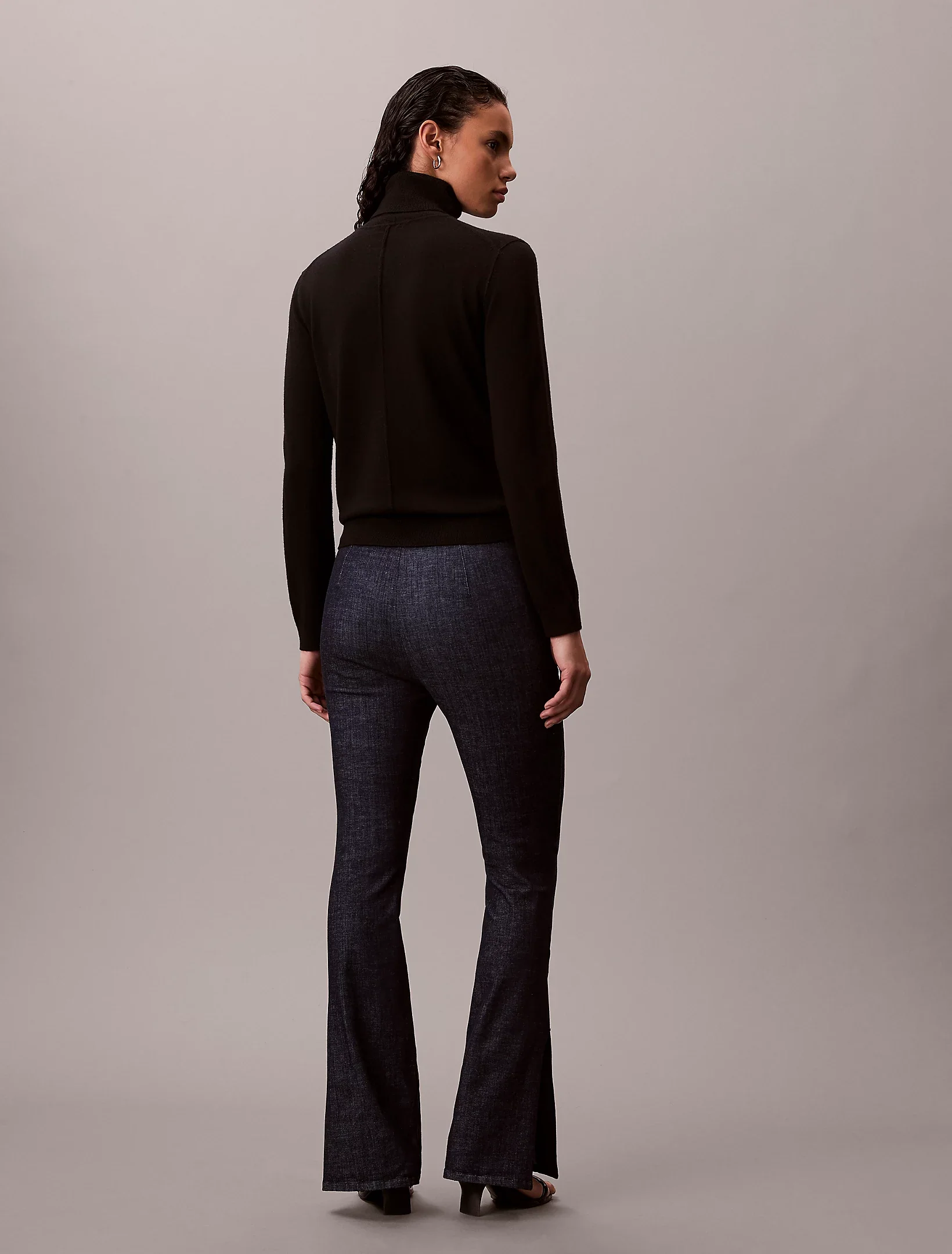 Calvin Klein Jeans naisten leggingsit PULL ON LEGGING CK CLASS, tummansininen - Image 3