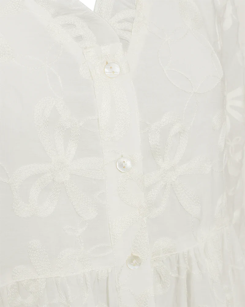 Freequent mekko Randy Dress, valkoinen - Image 7