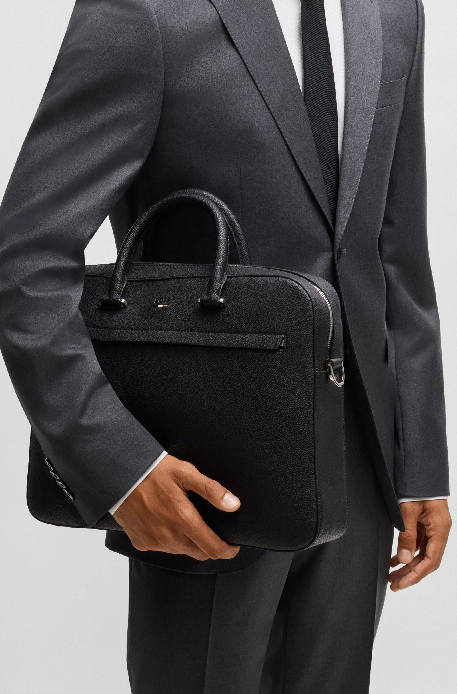 Hugo Boss miesten laukku RAY S DOC CASE, musta - Image 7