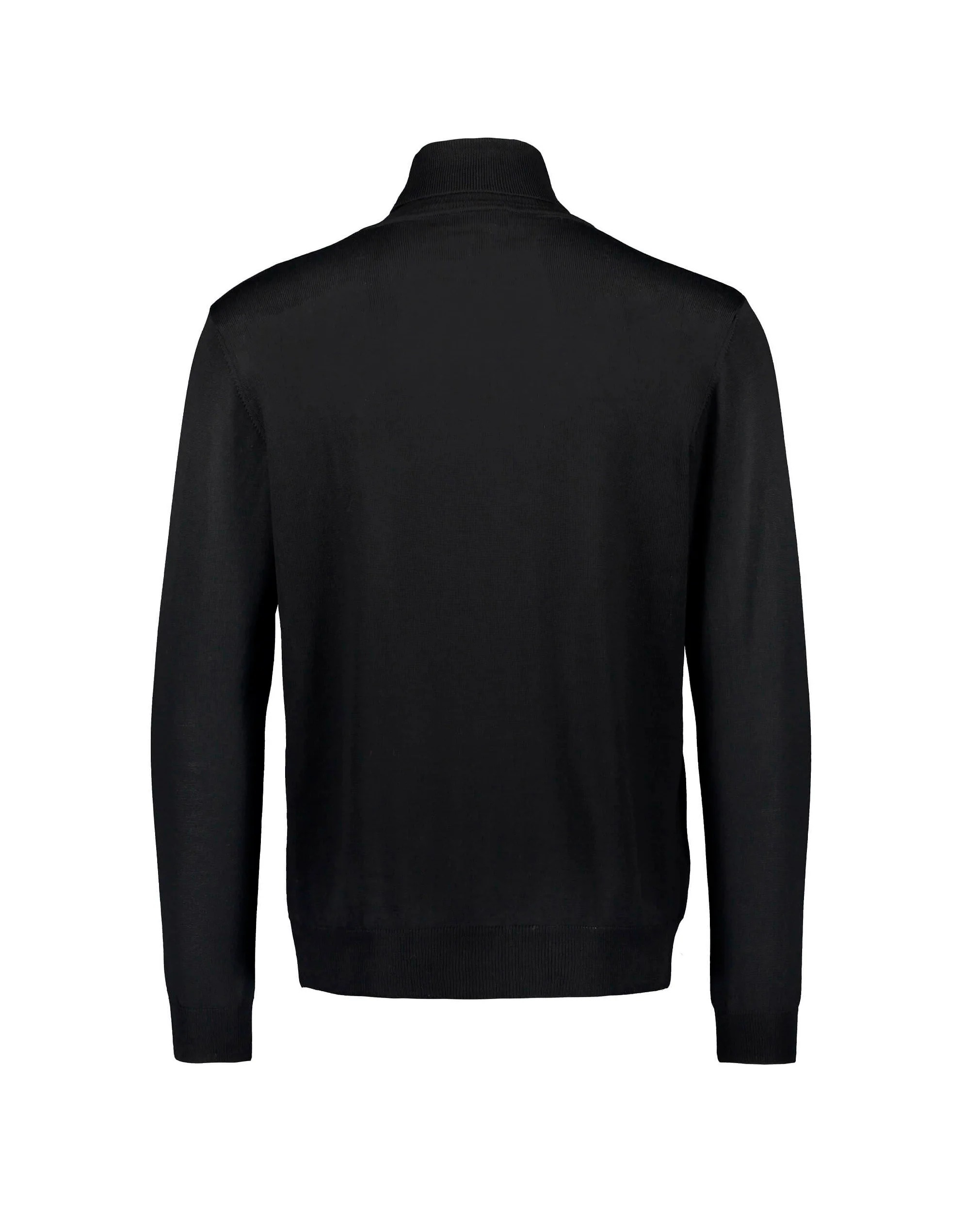 Sinnuu miesten pooloneule Rollneck Merino Wool Made in Italy, musta - Image 2