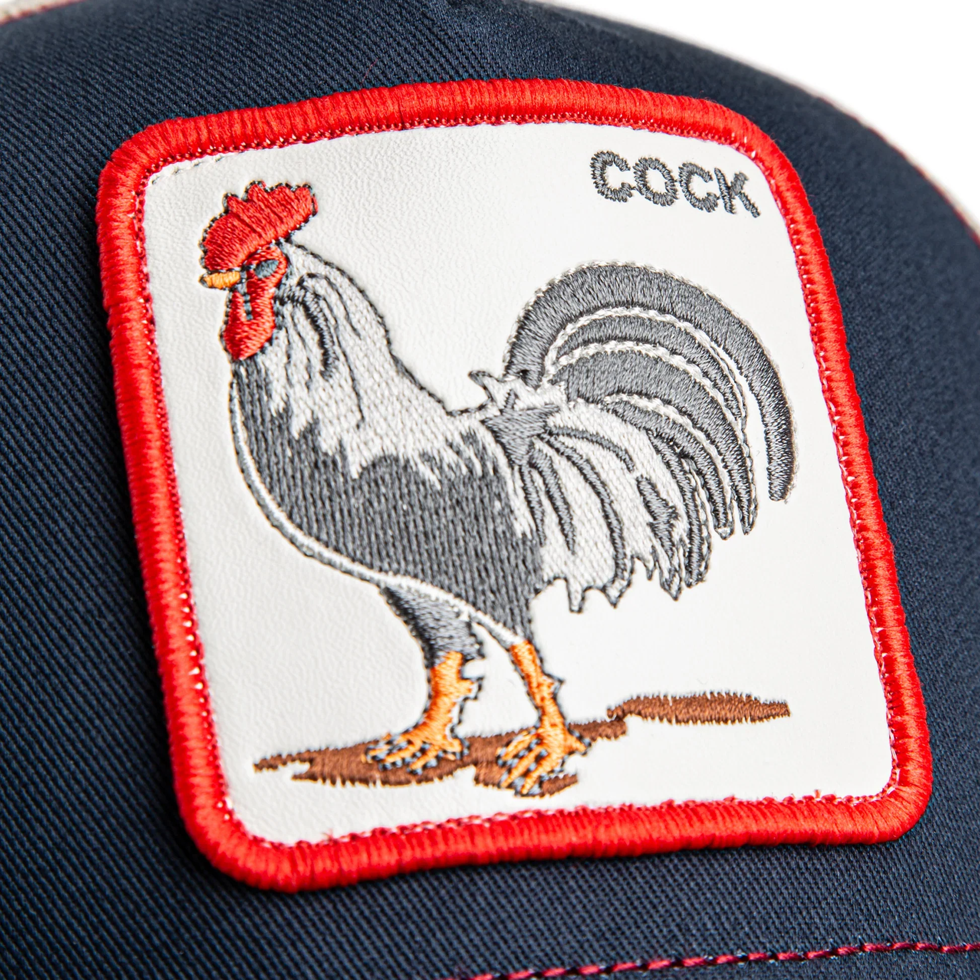 Goorin Bros lippis Rooster Trucker Navy Red, tummansininen - Image 3