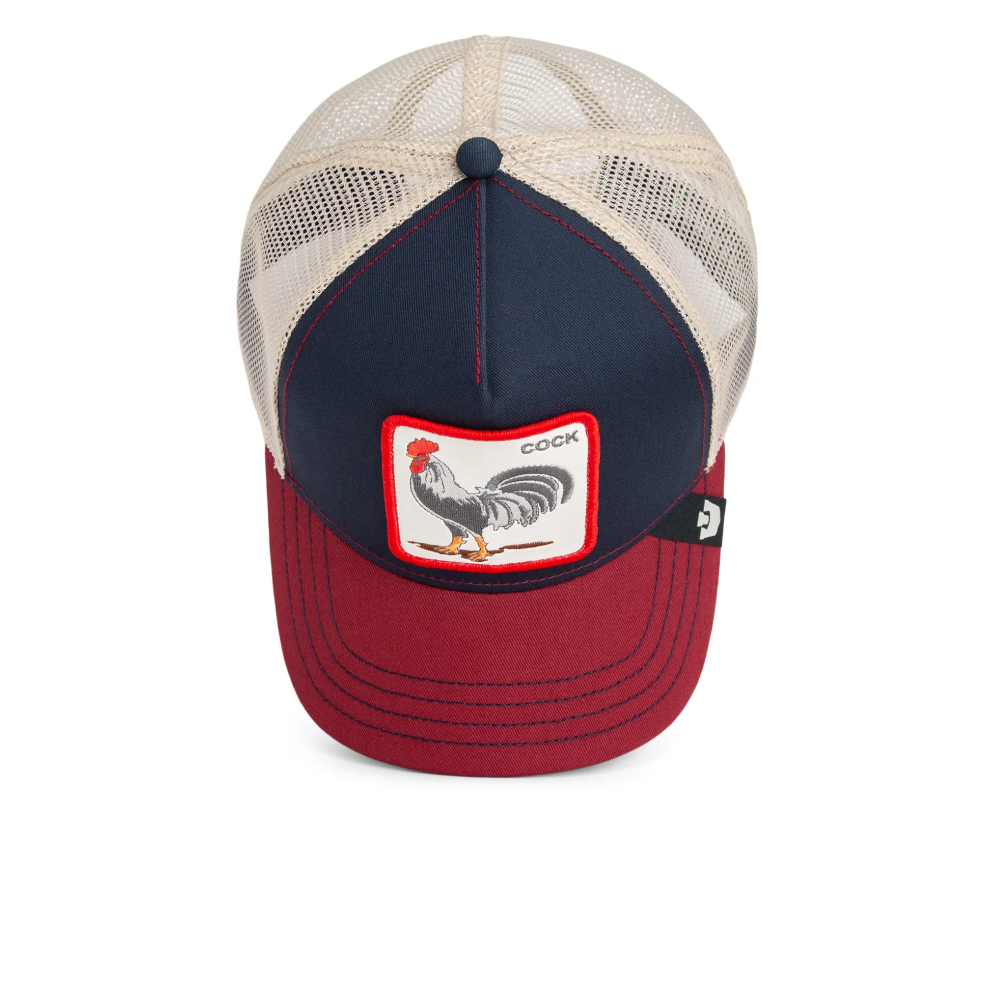Goorin Bros lippis Rooster Trucker Navy Red, tummansininen - Image 5