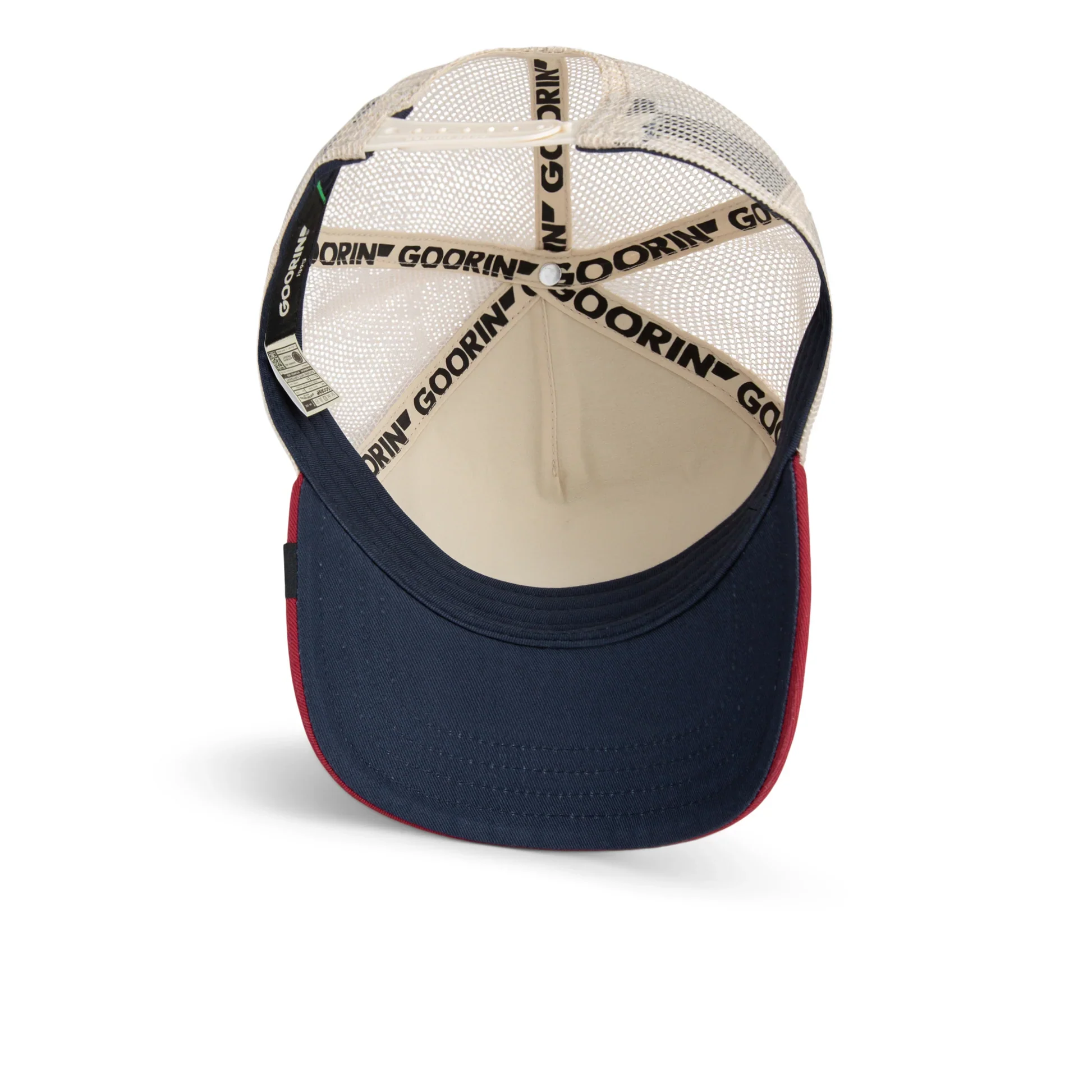 Goorin Bros lippis Rooster Trucker Navy Red, tummansininen - Image 7