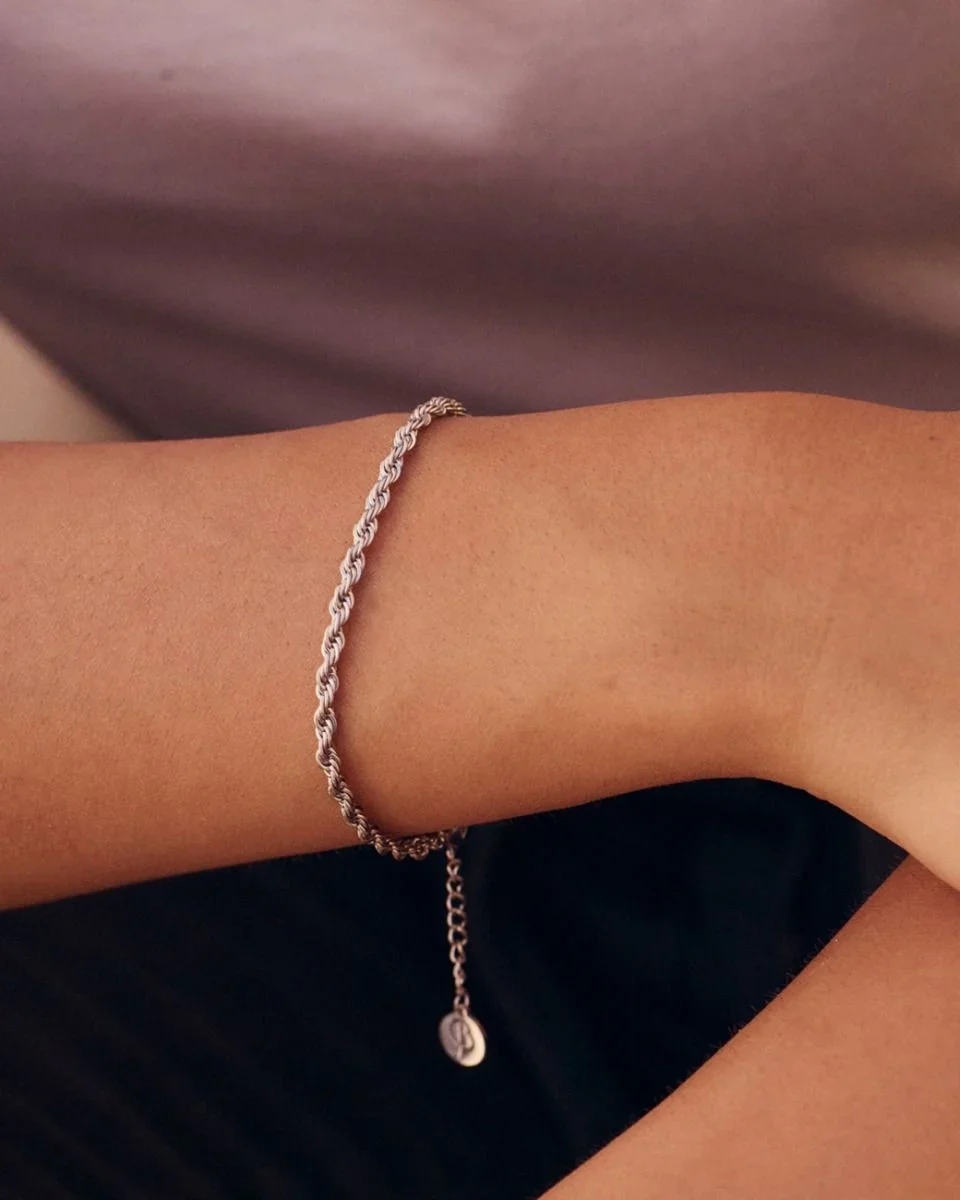 Edblad rannekoru Rope Chain Bracelet Steel, Stainless steel - Image 4
