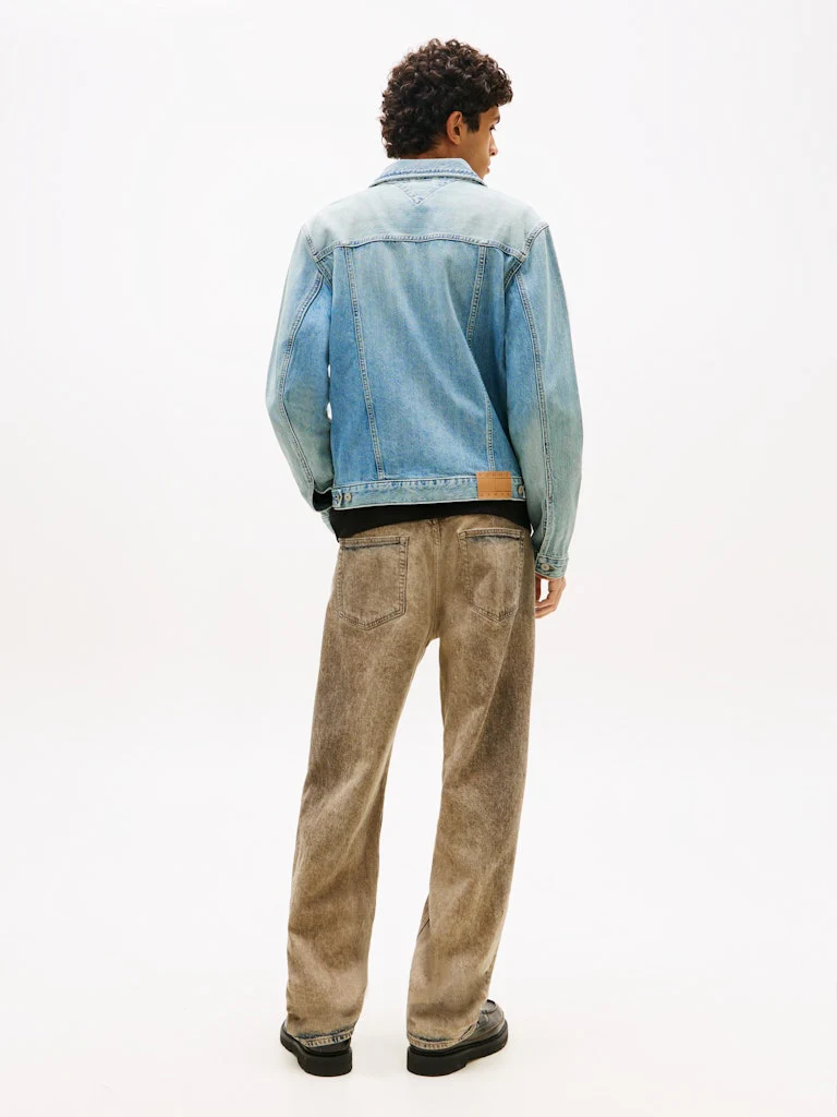 Tommy Jeans miesten farkkutakki Ryan RGLR Tucker Jacket BJ8012, sininen - Image 2
