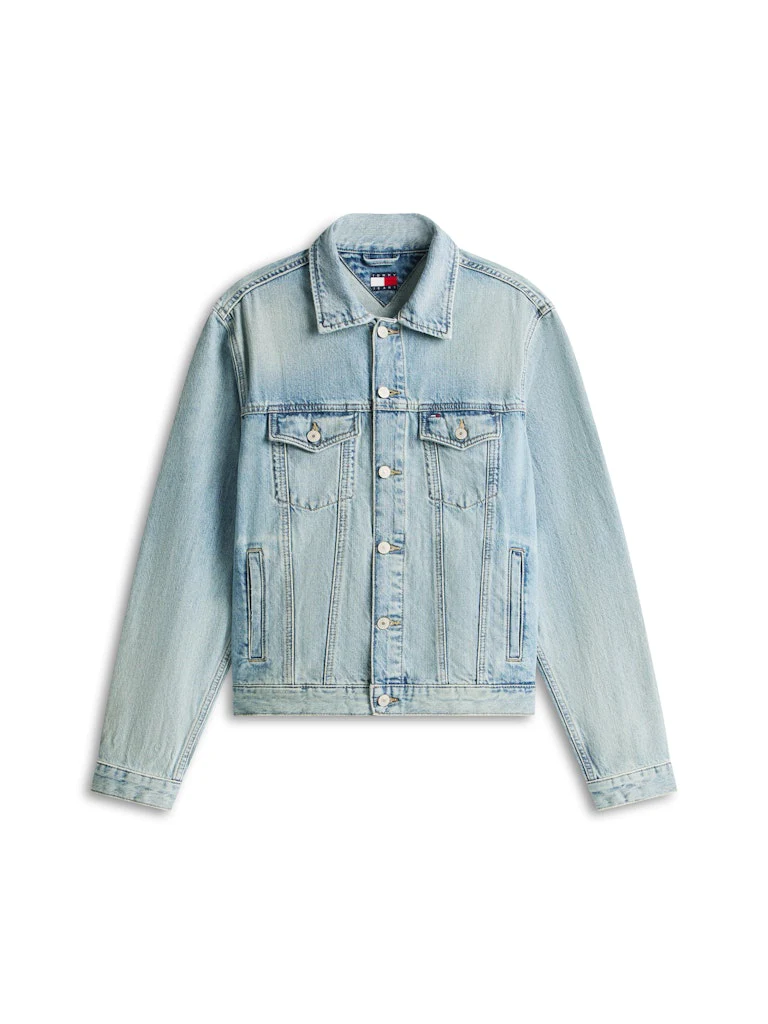 Tommy Jeans miesten farkkutakki Ryan RGLR Tucker Jacket BJ8012, sininen - Image 5
