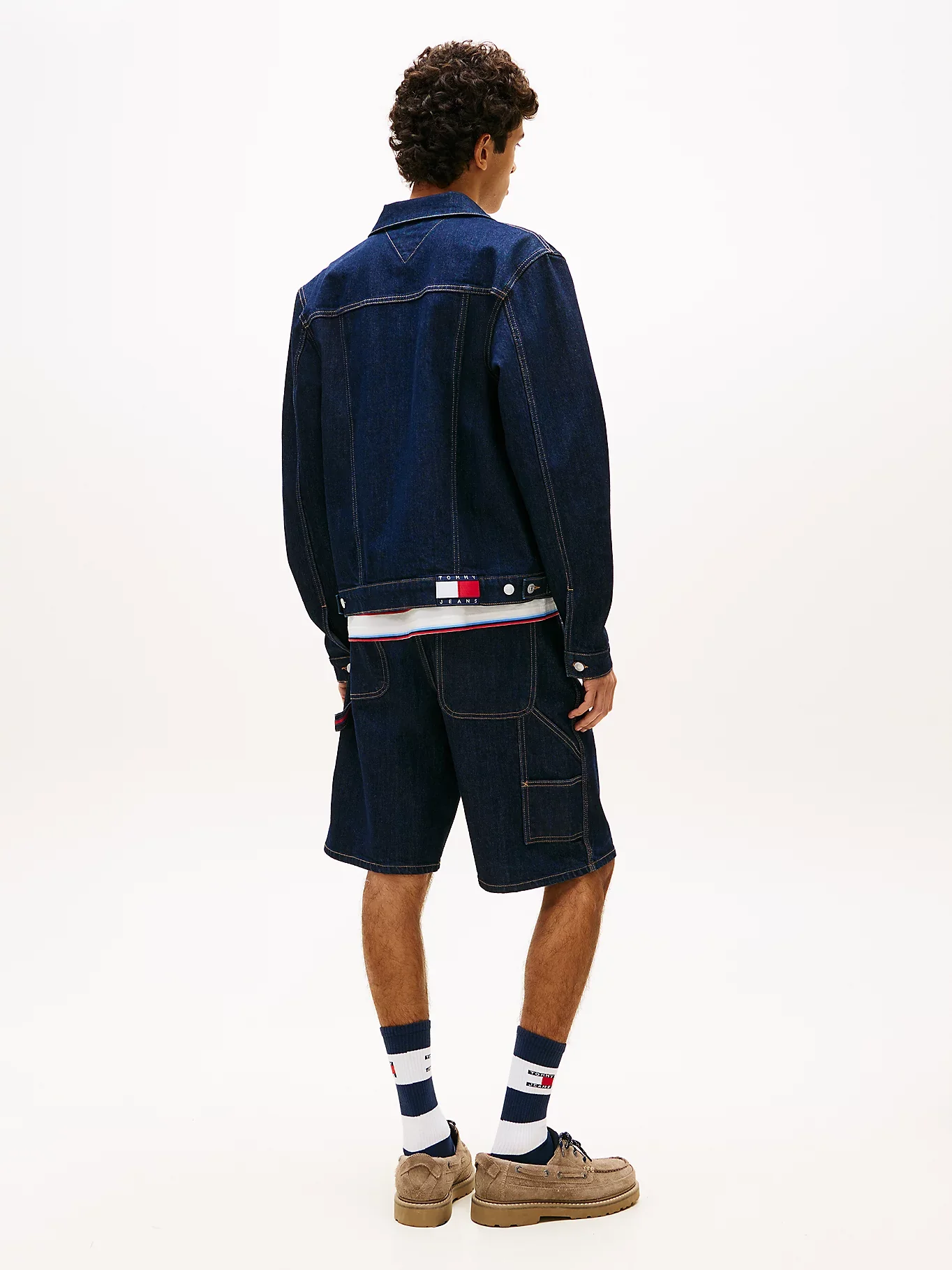 Tommy Jeans miesten farkkutakki Ryan Regular Trucker Jacket, tummansininen - Image 2