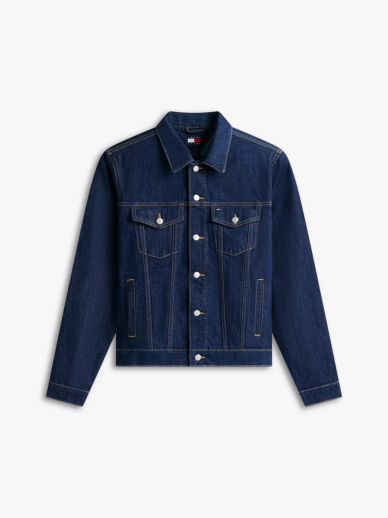 Tommy Jeans miesten farkkutakki Ryan Regular Trucker Jacket, tummansininen - Image 5
