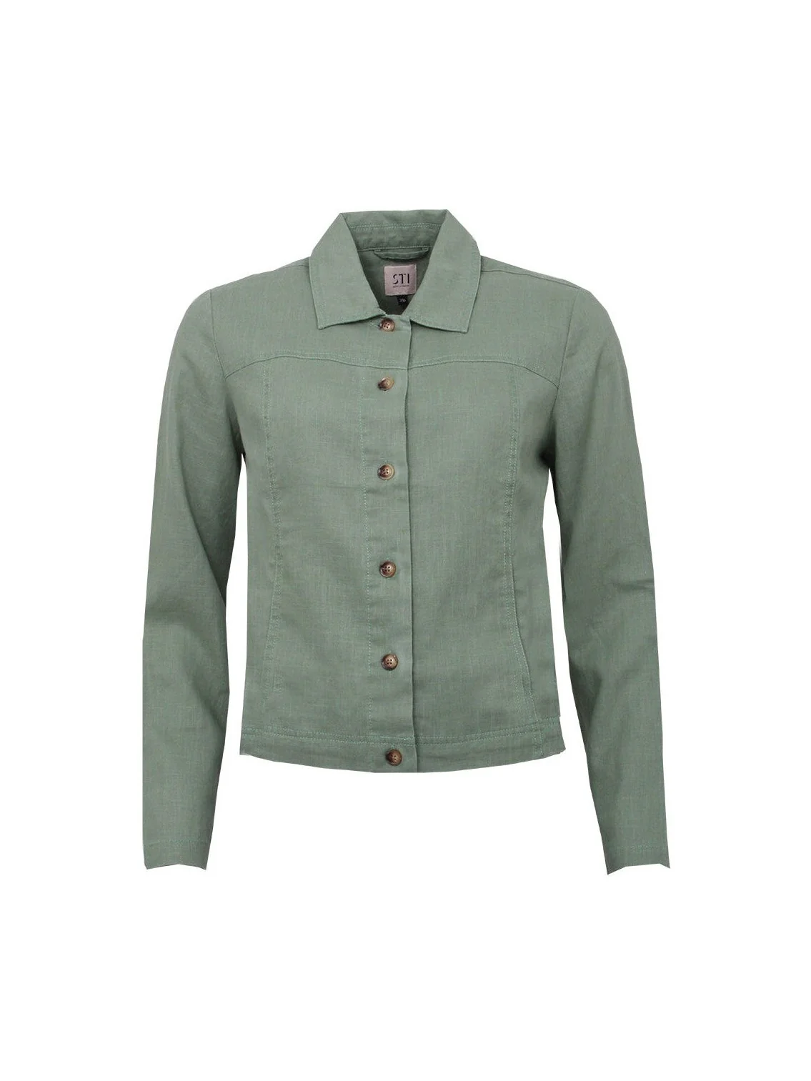 S.T.I naisten jakku, LINNEA JACKET 53CM Khaki