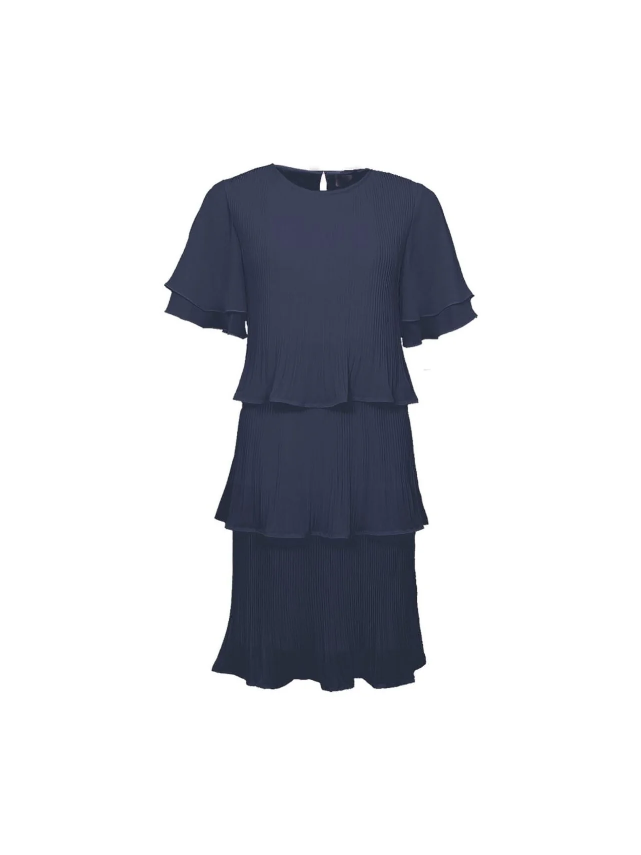 S.T.I naisten mekko, CALICO DRESS 100CM Tummansininen