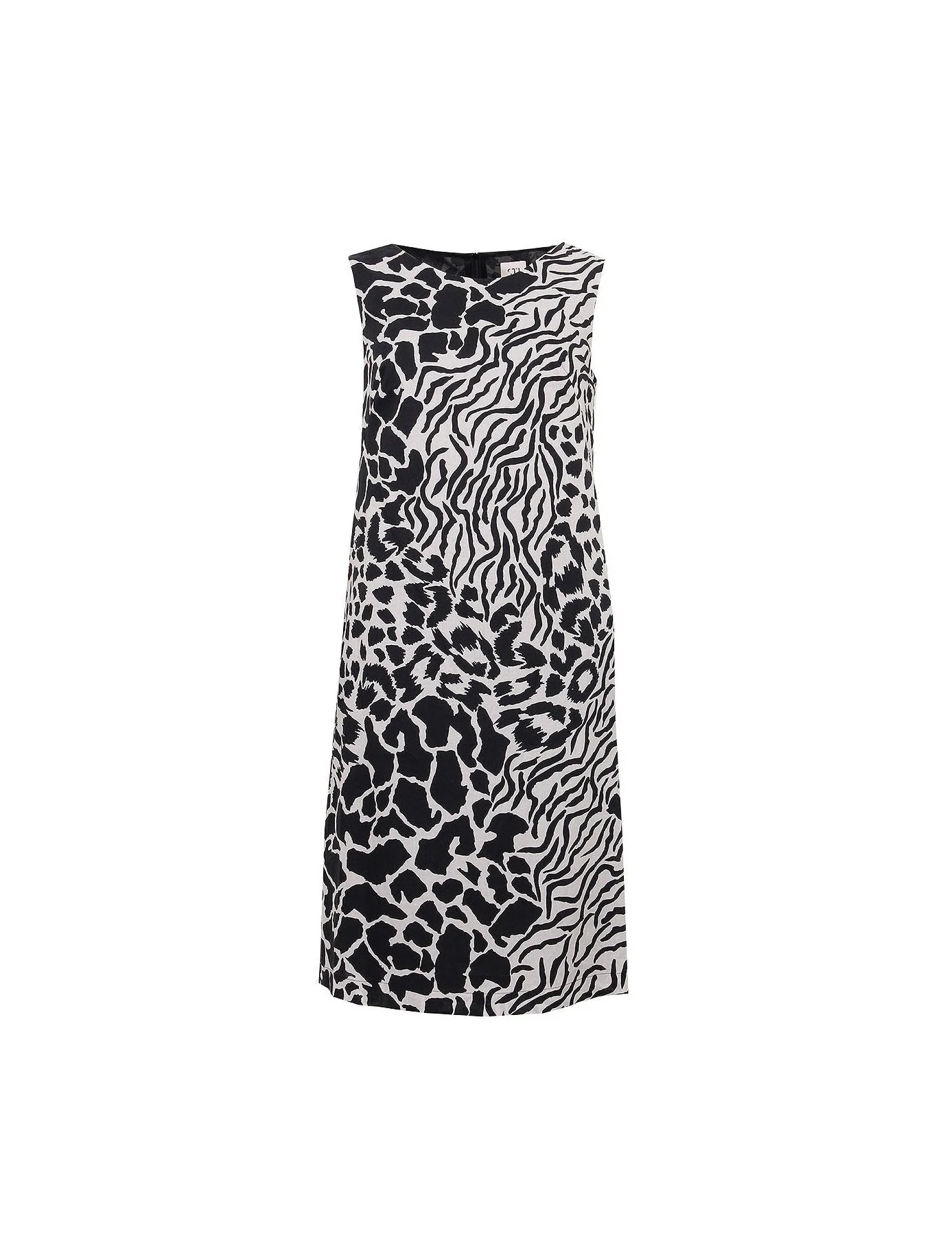 S.T.I naisten mekko, CHAYN DRESS Musta Kuosi