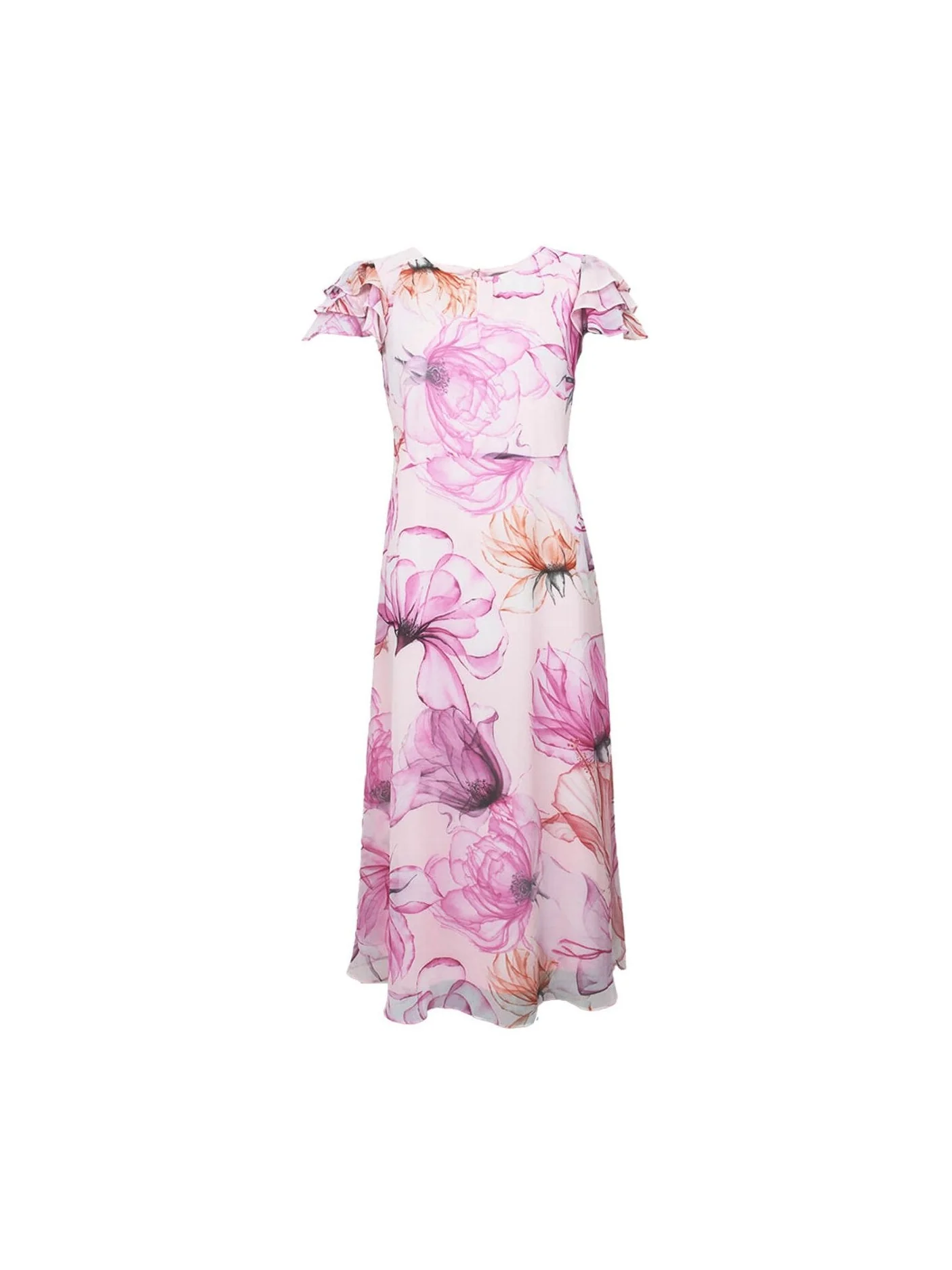 S.T.I naisten mekko, JANE DRESS 125CM Vaaleanpunainen Kuosi