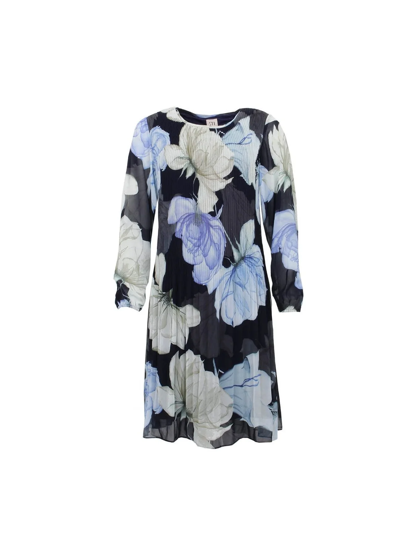 S.T.I naisten mekko, KANDRIINA DRESS 100CM Sininen Kuosi