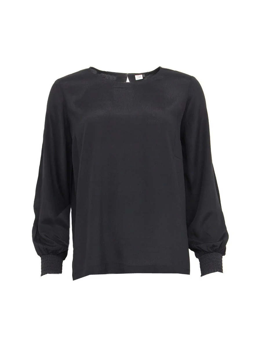 S.T.I Naisten Pusero KRISTY BLOUSE BLACK Musta