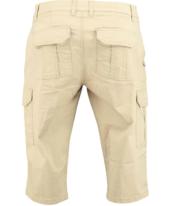 Salt miesten cargoshortsit, SALT STRECH TWILL CARGO CAPRI Beige - Image 2