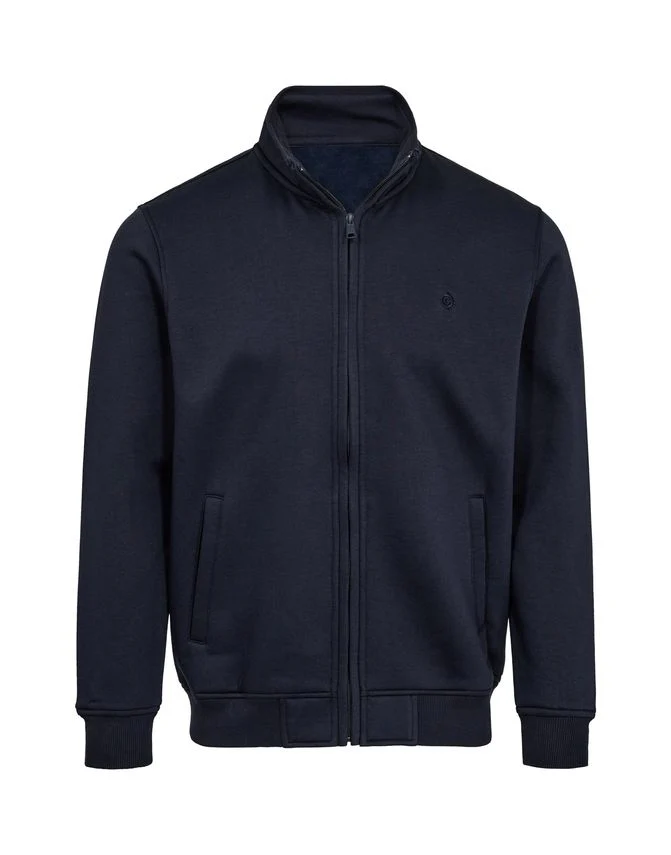 Salt miesten college, 380201 FULL ZIP Tummansininen