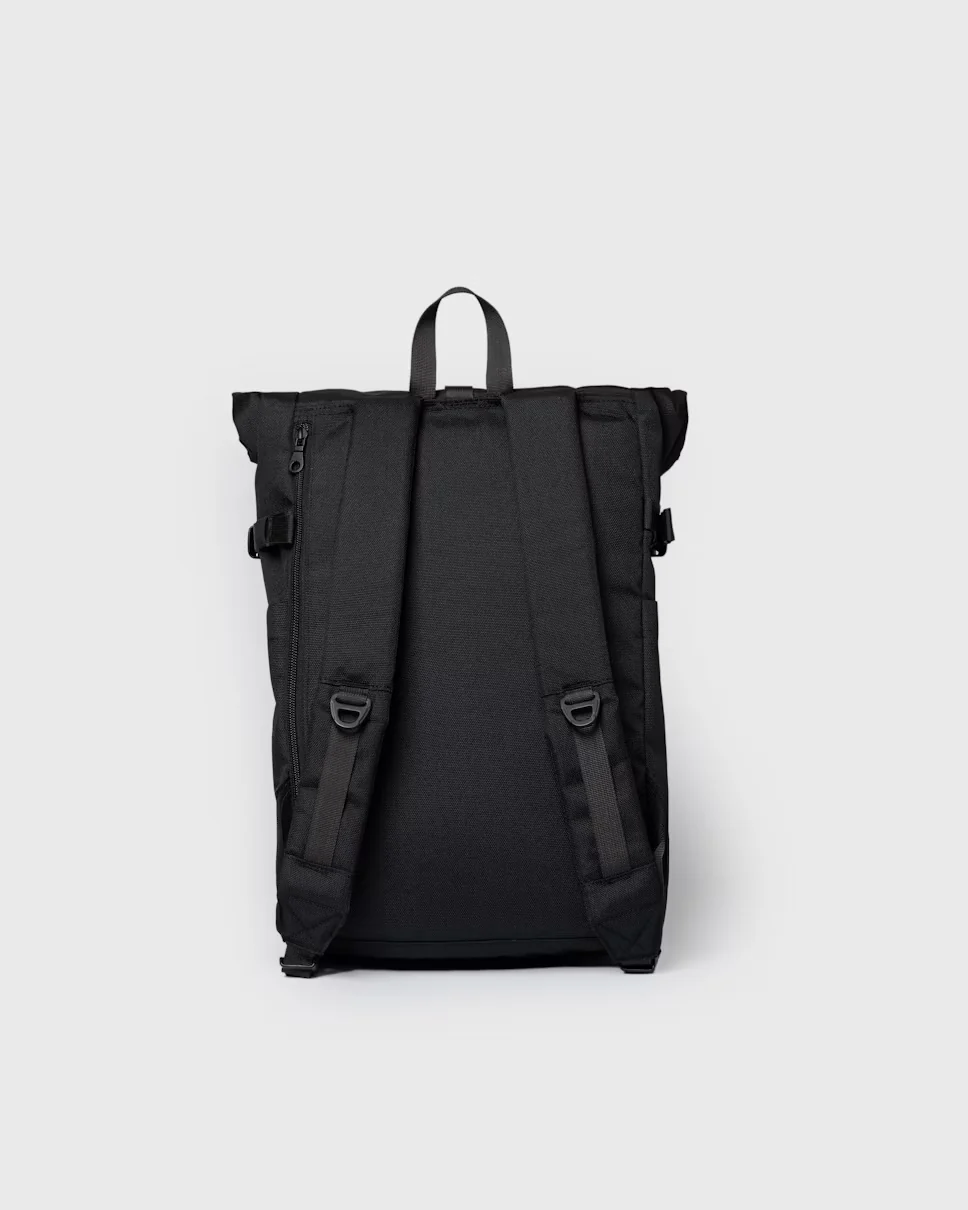 Sandqvist reppu, ICON ROLLTOP BACKPACK M Musta - Image 6